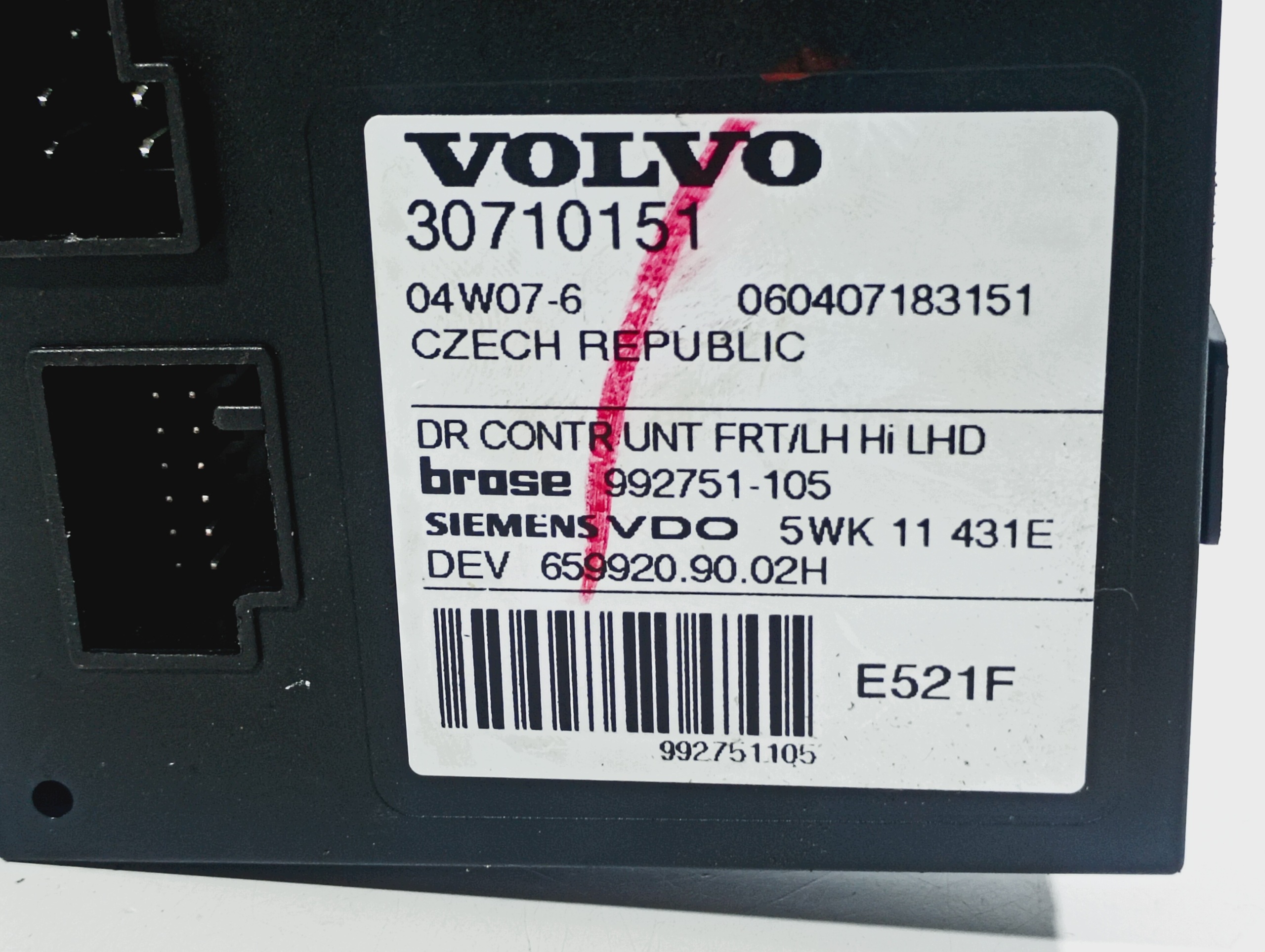 Fensterheber Motor links vorne Volvo V50 II Kombi 03-06 image 5