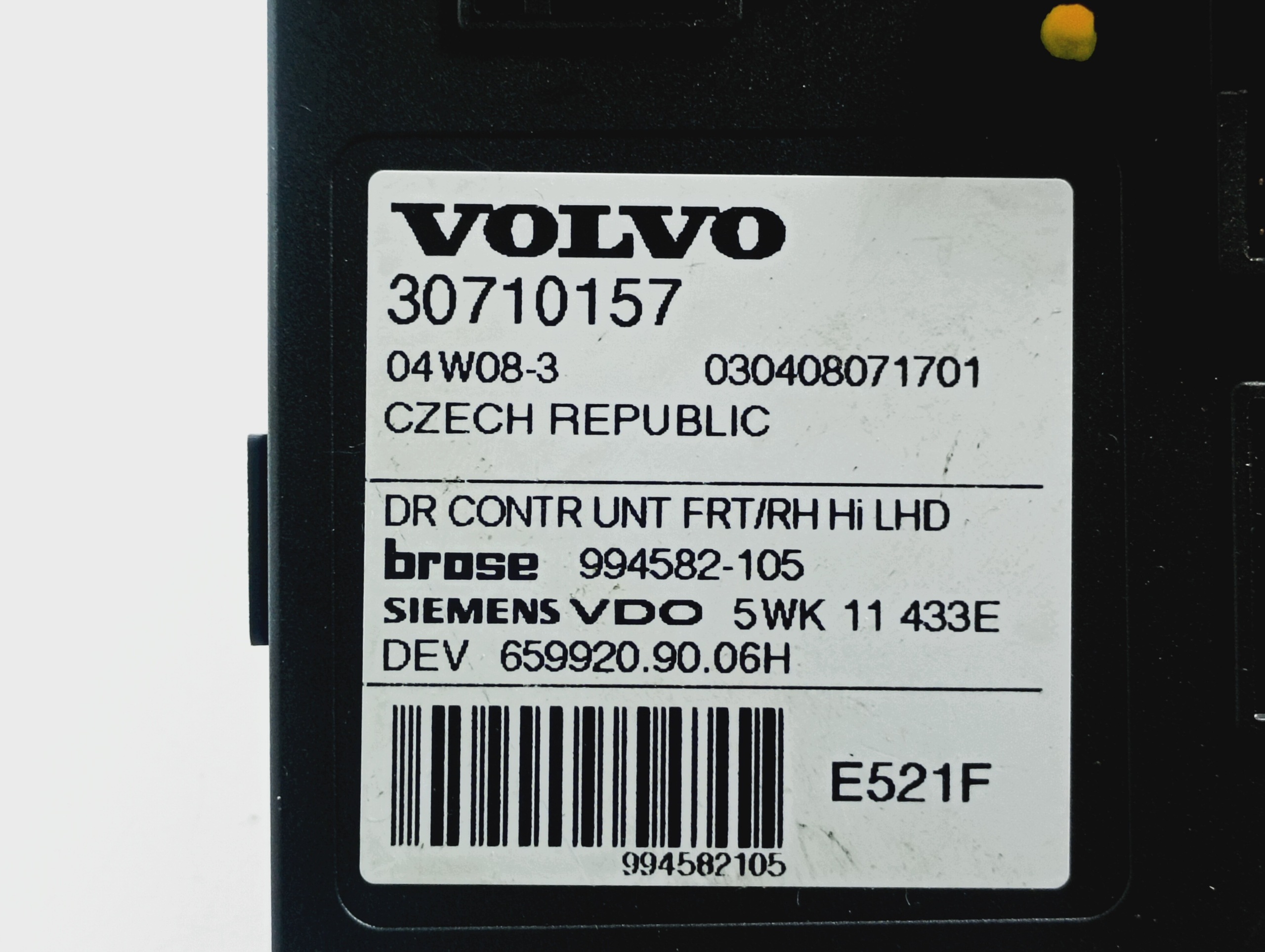 Fensterheber-Motor rechts vorne Volvo V50 II Kombi 03-06 OEM M1S48 image 5
