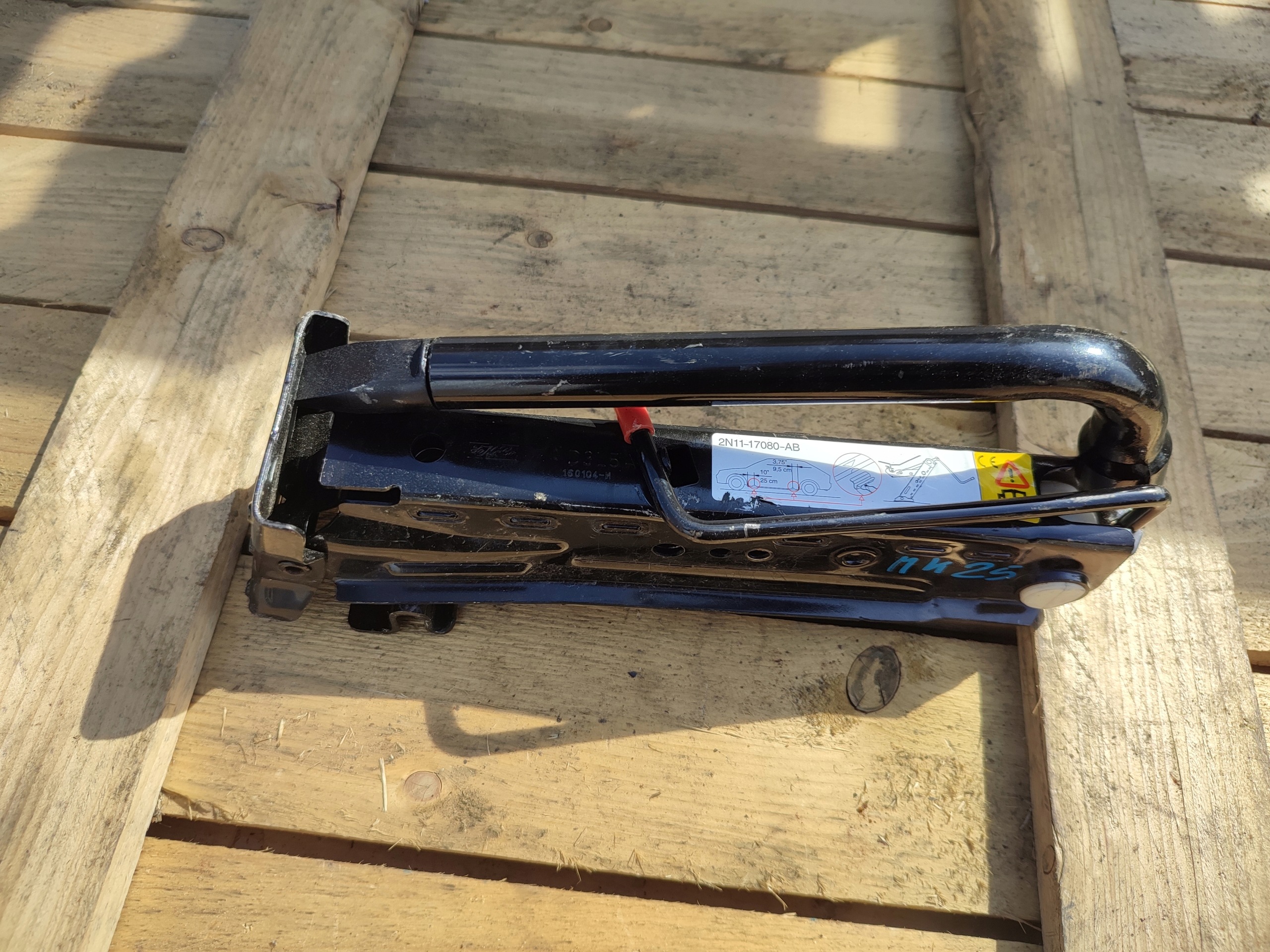 Macaco Elevador Ford Fiesta mk7 Fusion 2N11-17080-AB image 4