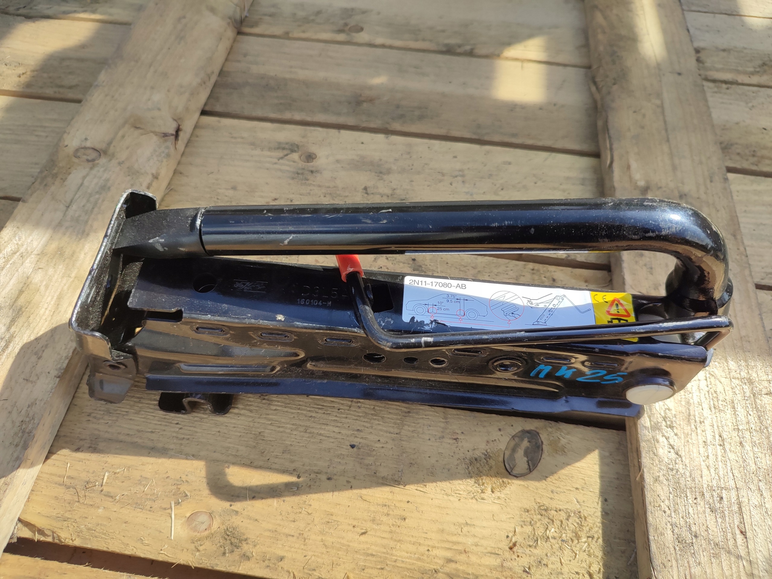 Macaco Elevador Ford Fiesta mk7 Fusion 2N11-17080-AB image 5