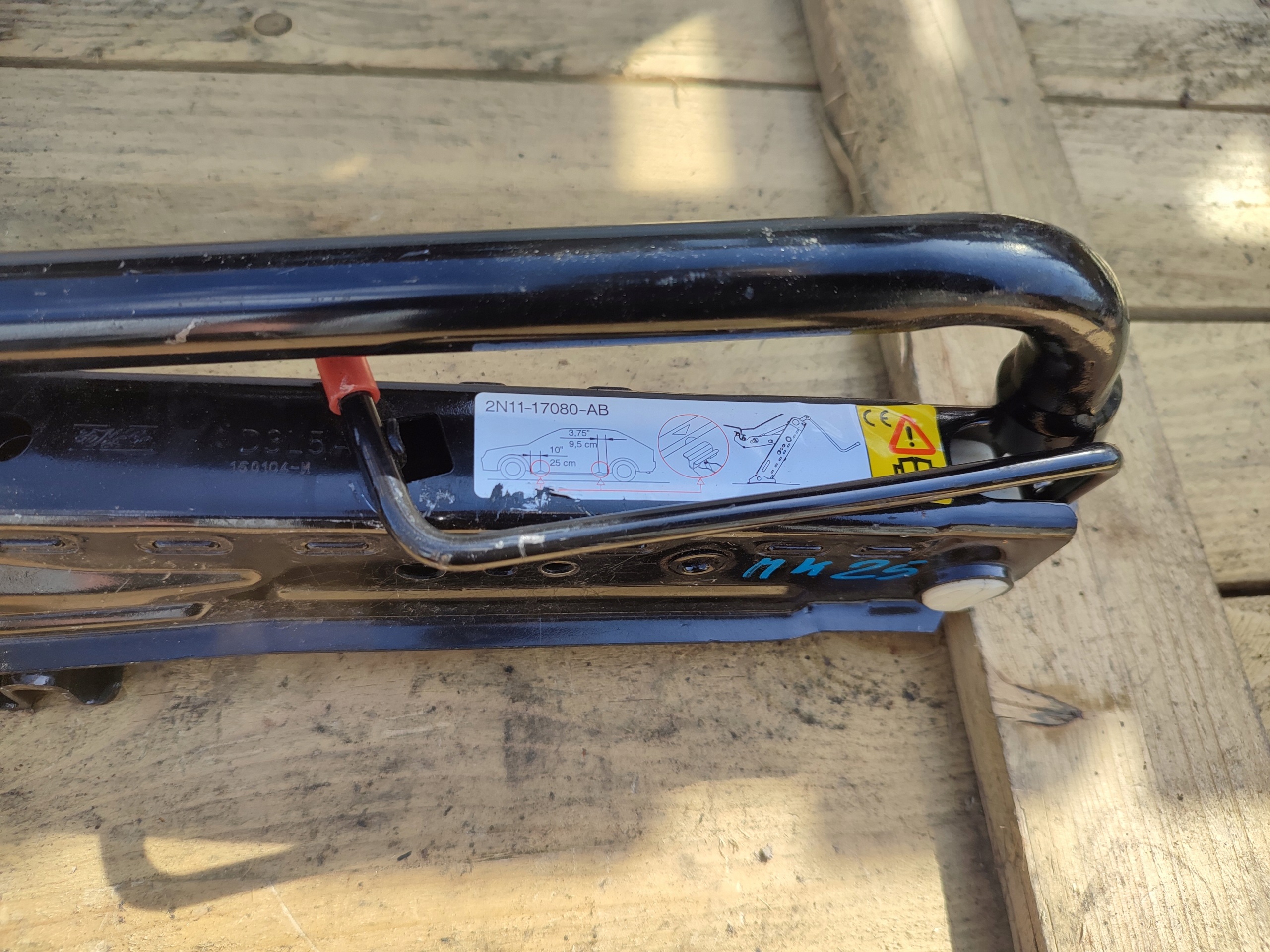 Macaco Elevador Ford Fiesta mk7 Fusion 2N11-17080-AB image 9