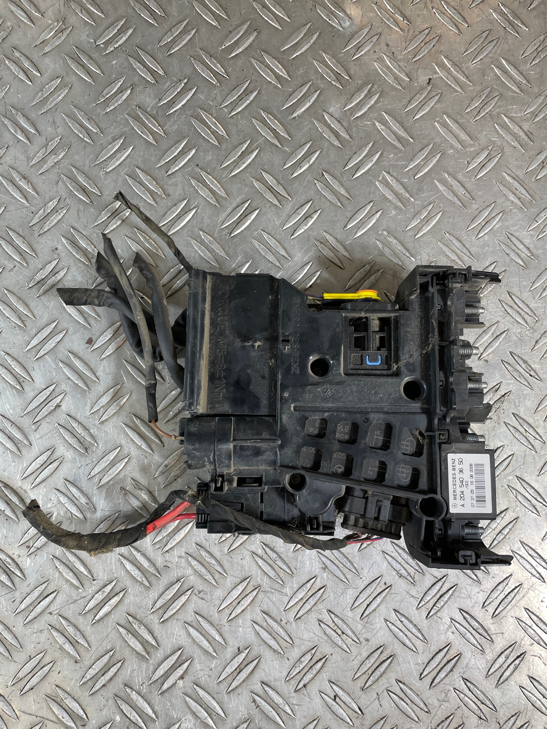 Mercedes W204 07- Klema Plusowa A2045403650 image 2