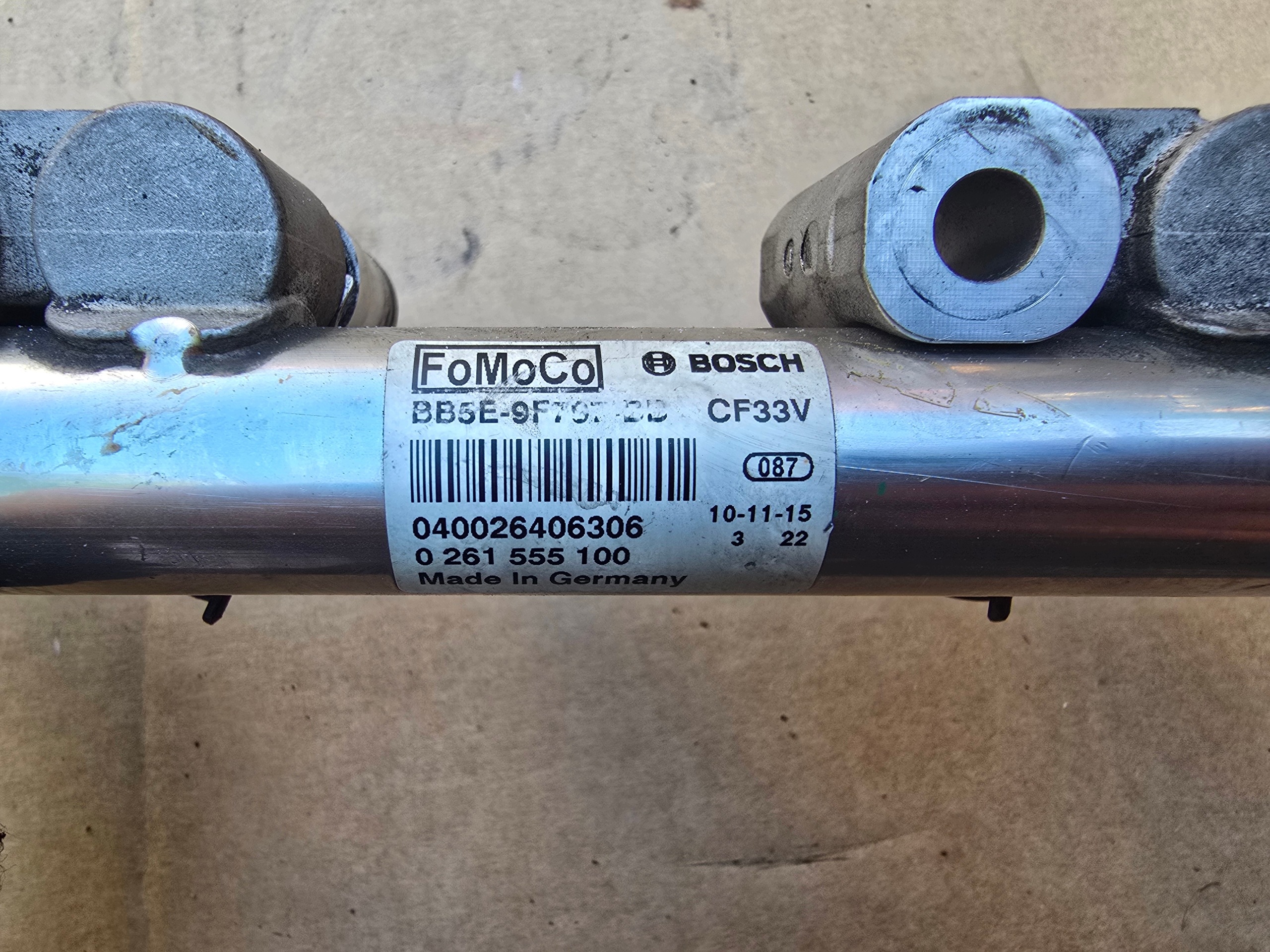 Einspritzleiste Volvo Ford 2.0 EcoBoost BB5E-9F797-BD