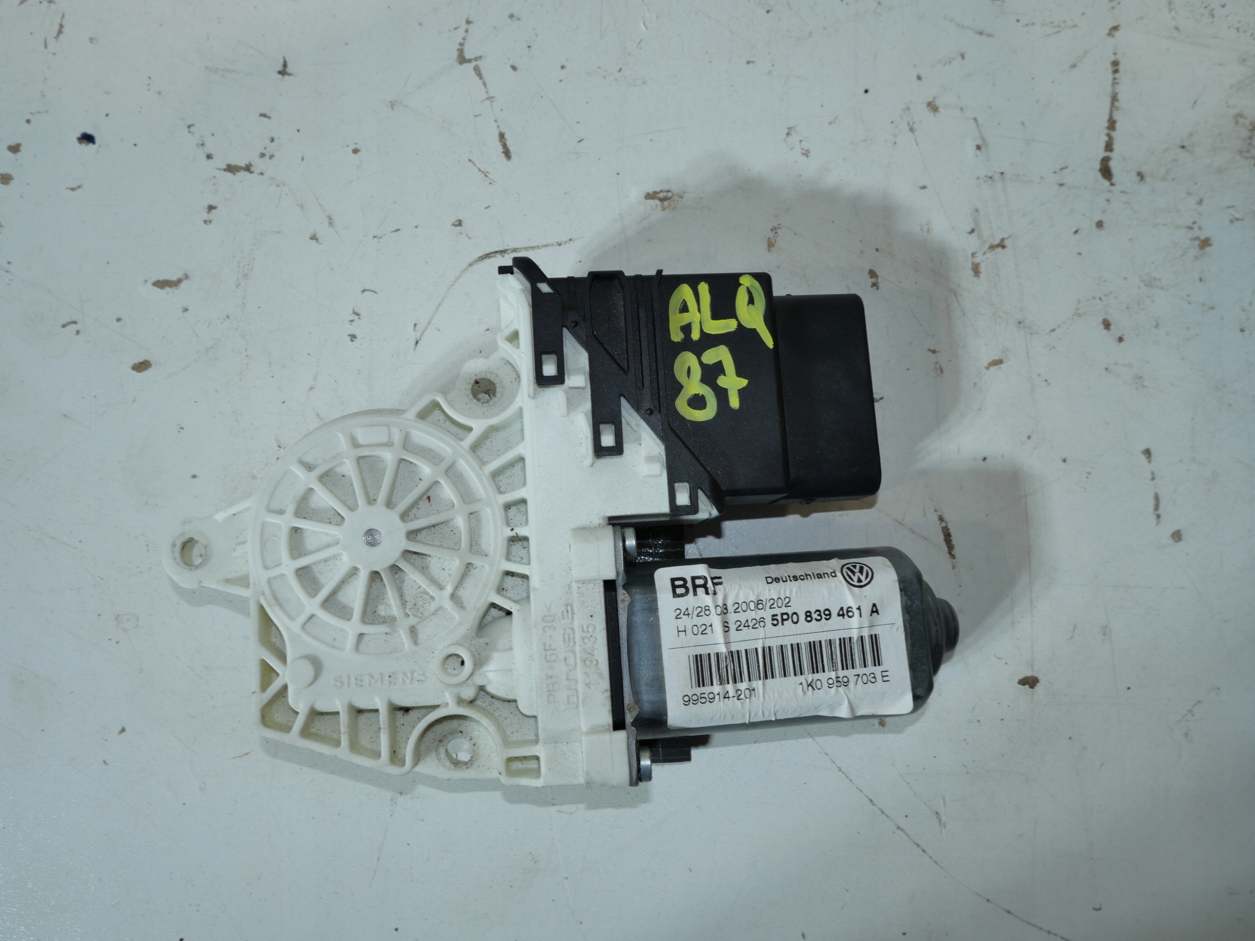 Motor de Vidro Traseiro Esquerdo SEAT Toledo III 5P0839461A image 2