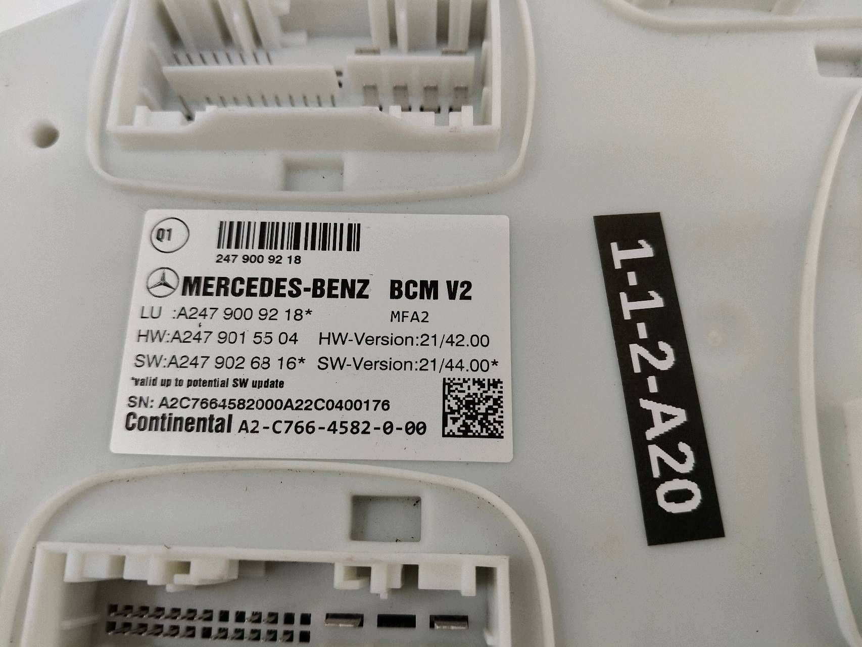 Steuergerät Karosserie Mercedes GLA H247 A2479009218 image 4
