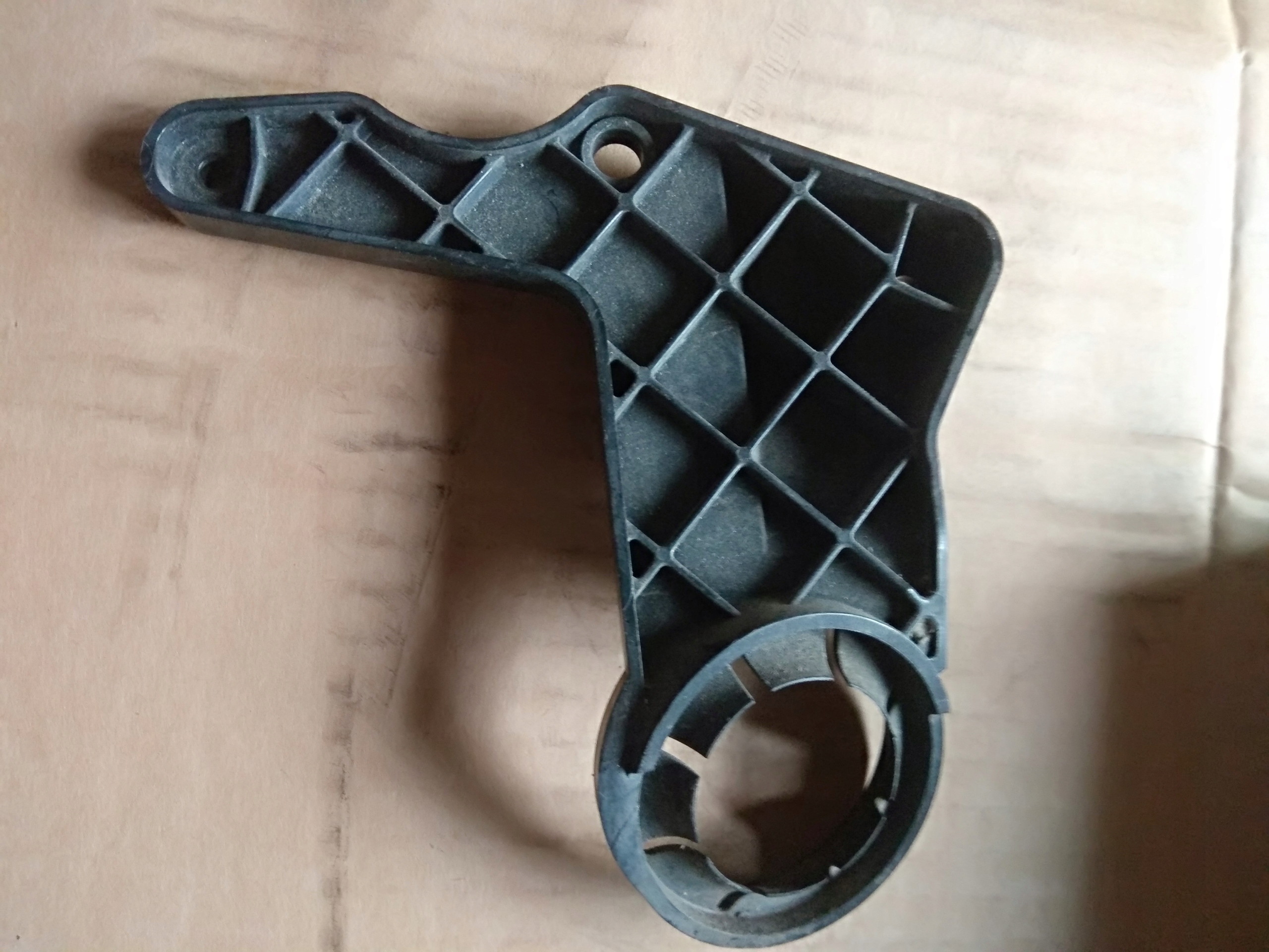 Support lave-phare CLK W208 gauche OEM a1643000082 image 2