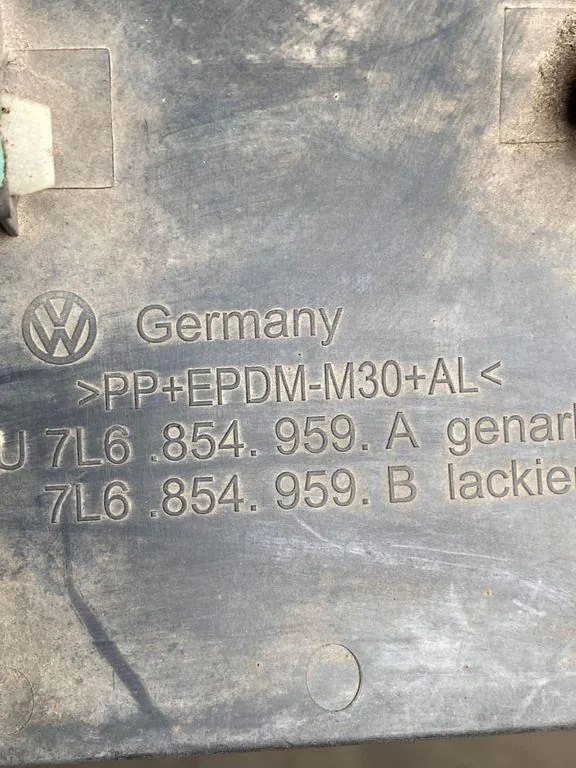 Terminación de guardabarros VW Touareg 7L6854959B image 5