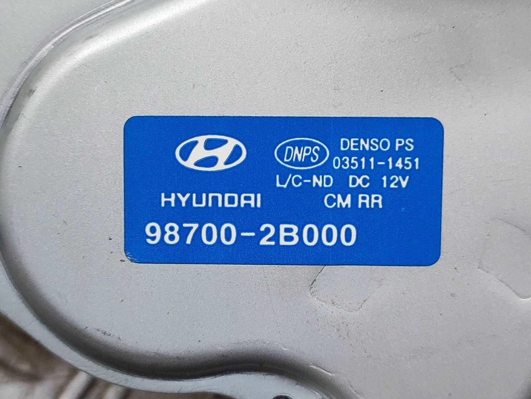 Hyundai Santa Fe 2007 Achterruitwissermotor 035111451 image 9