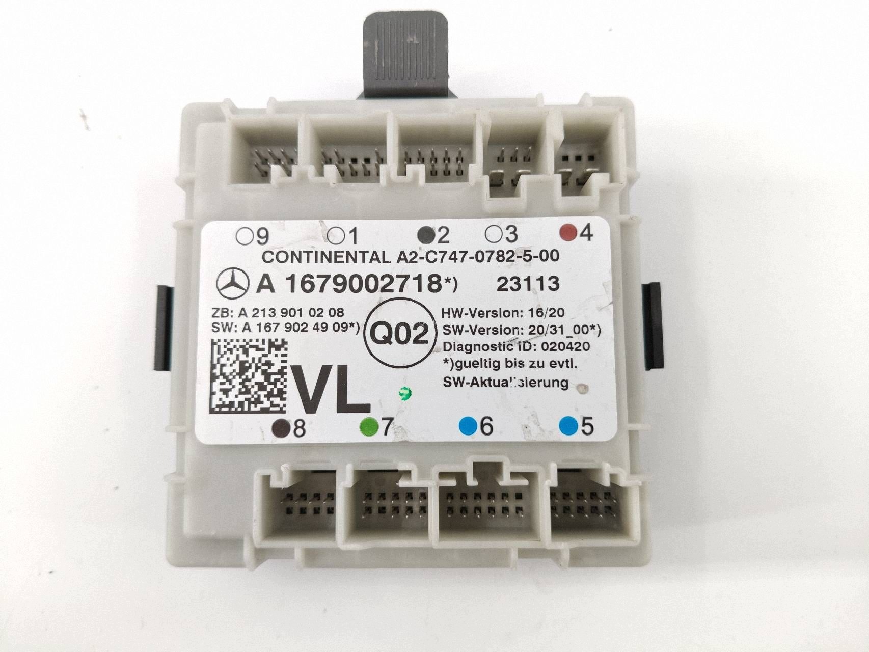 Modul dörrkontroll Vänster Fram Mercedes W205 image 3