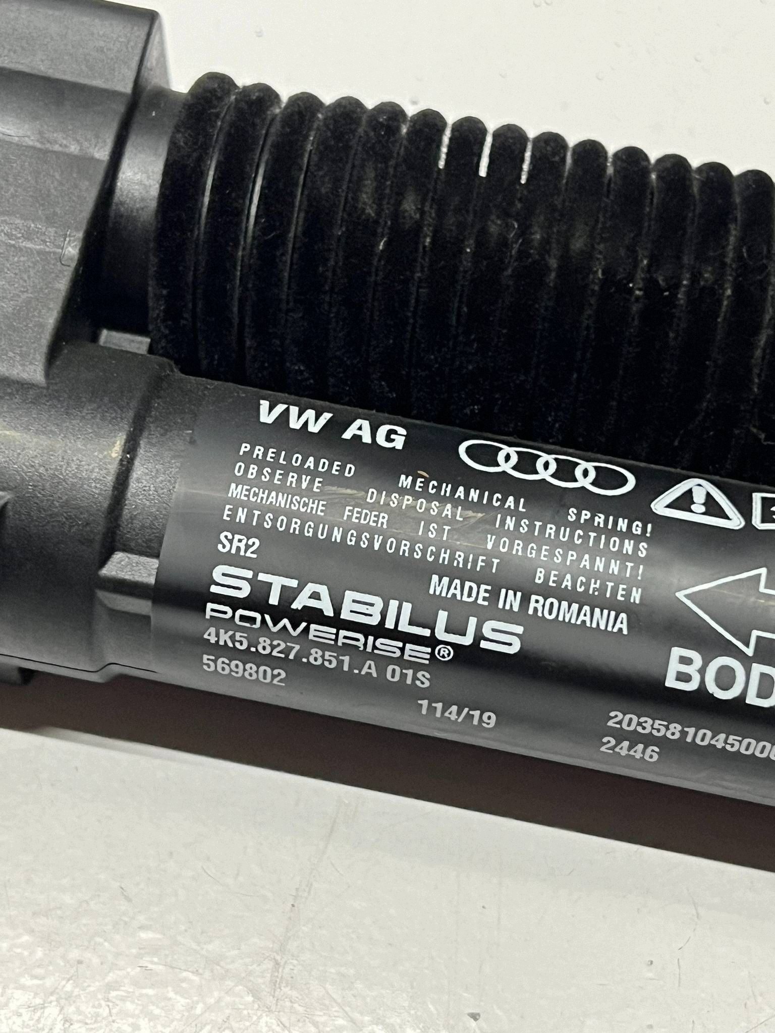 4K5 827 851 Sähkötoimilaitteet takaluukku Audi A6 S6 C8 4K
