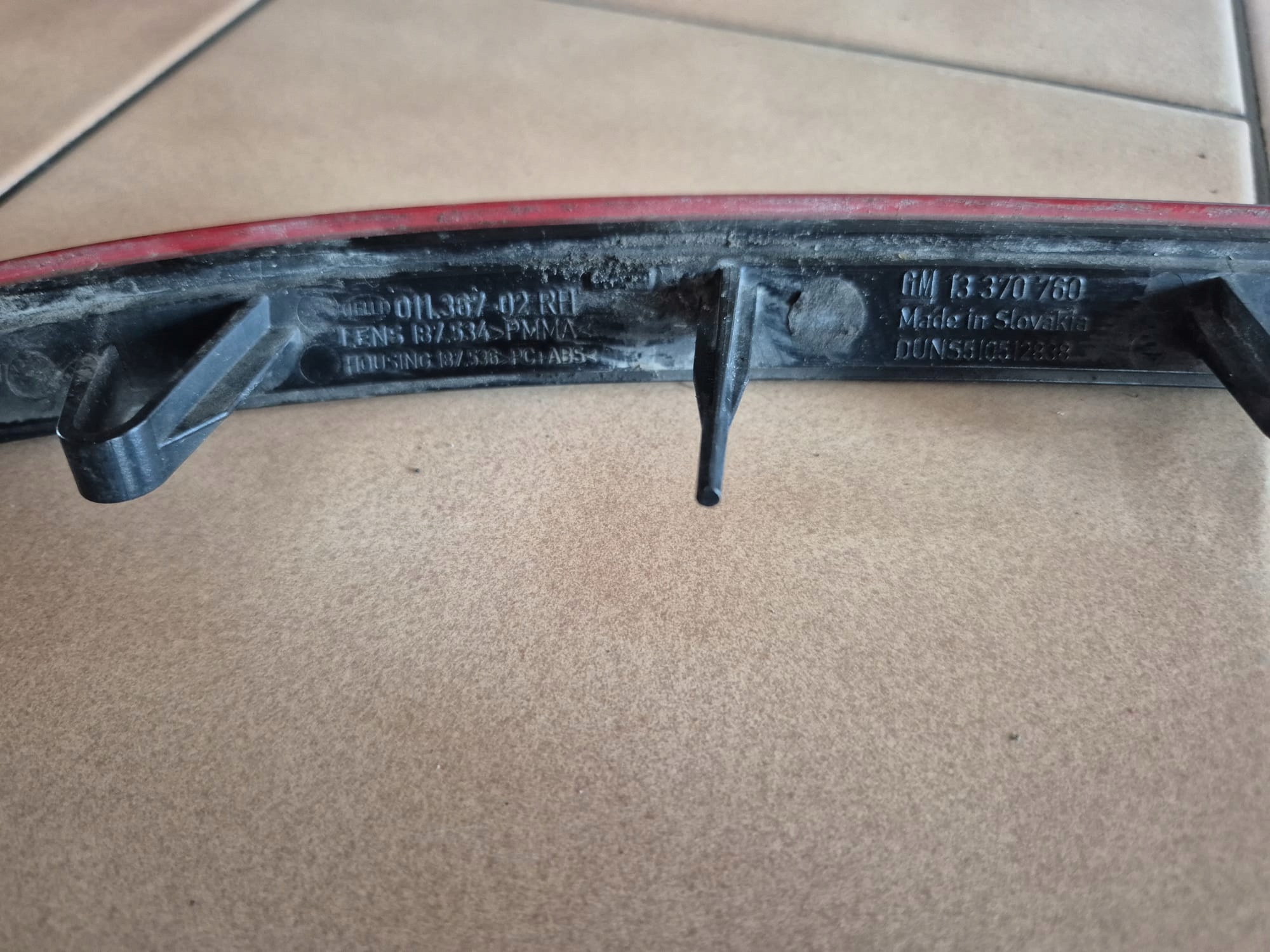 Reflex till Opel Astra J HB 13370760 image 4
