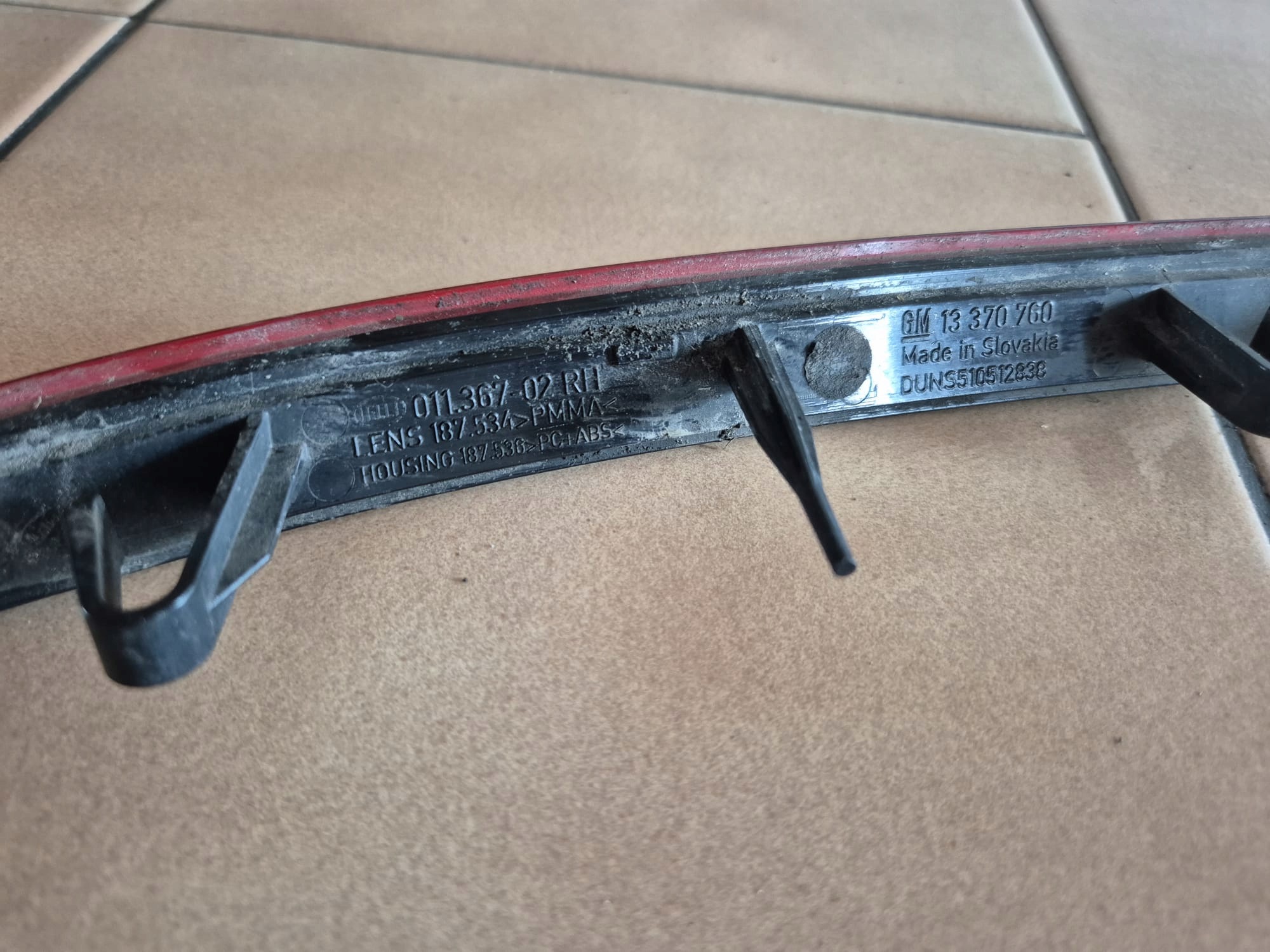 Reflex till Opel Astra J HB 13370760 image 5