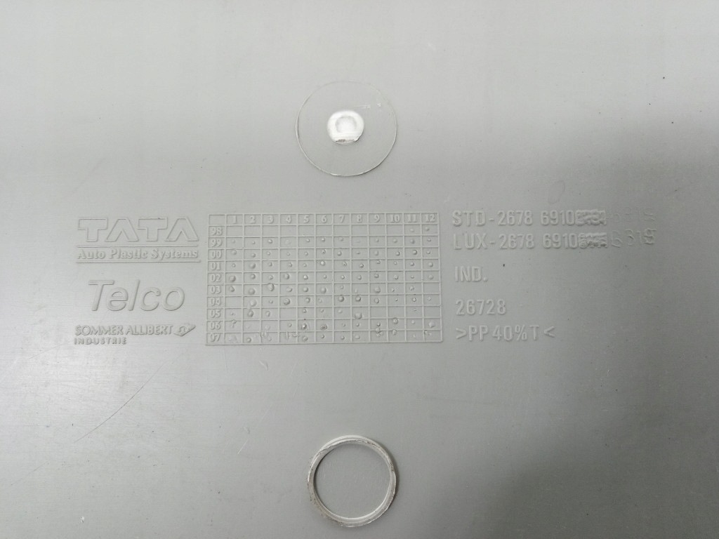 Tata Indica V2 étagère de coffre arrière image 6