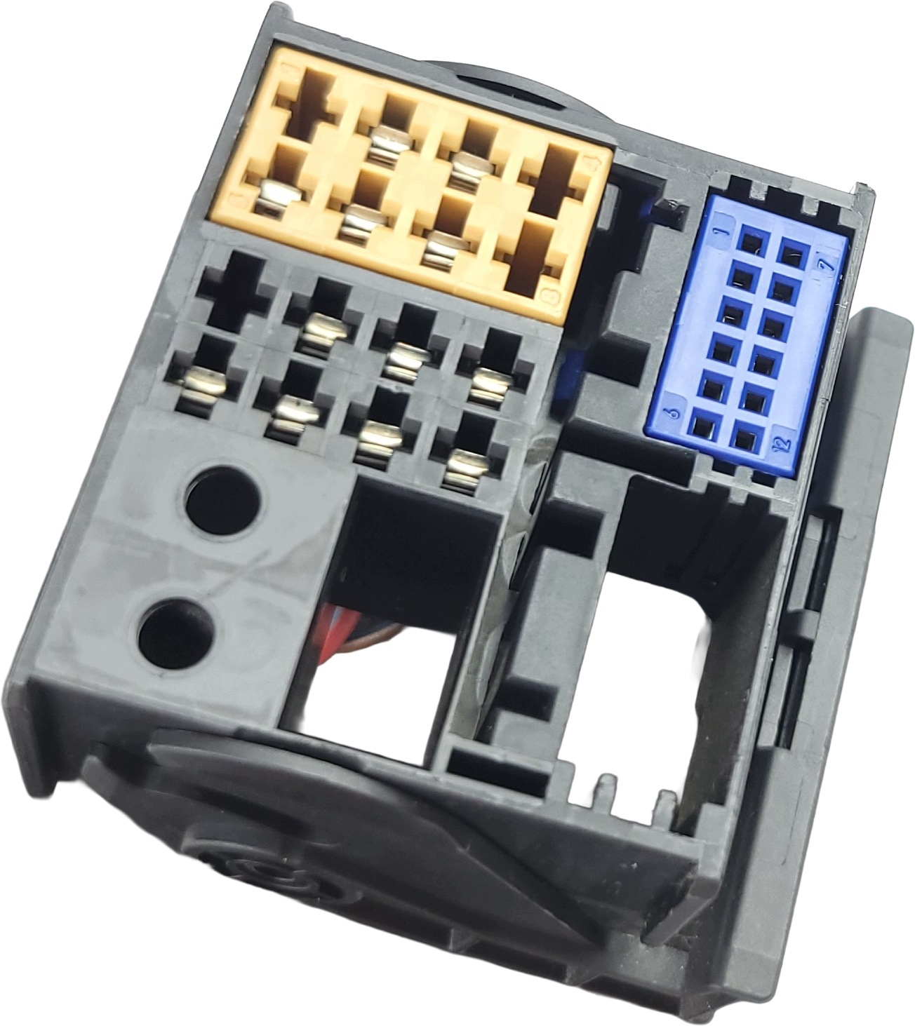 Conector Arnés Radio Tuner Audi A6 C6 Lift 3G High image 7