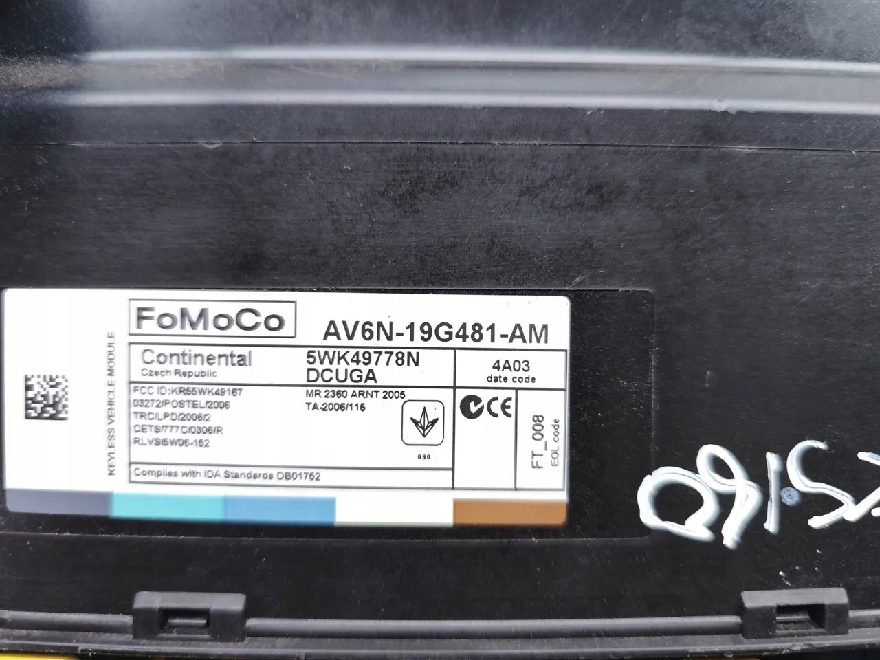 Module Ford Focus 1.6 TDCi AV6N-19G481-AM image 7