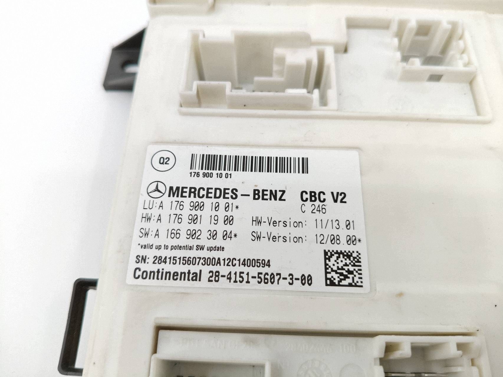 Module de commande Mercedes B W246 A1769001001 image 4