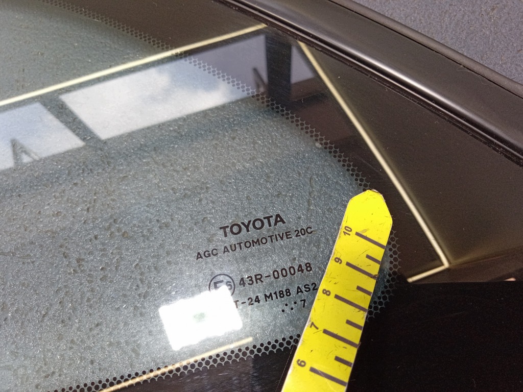 Toyota Avensis T27 T29 Kombi Heckscheibe links OEM A-818714-01 image 6