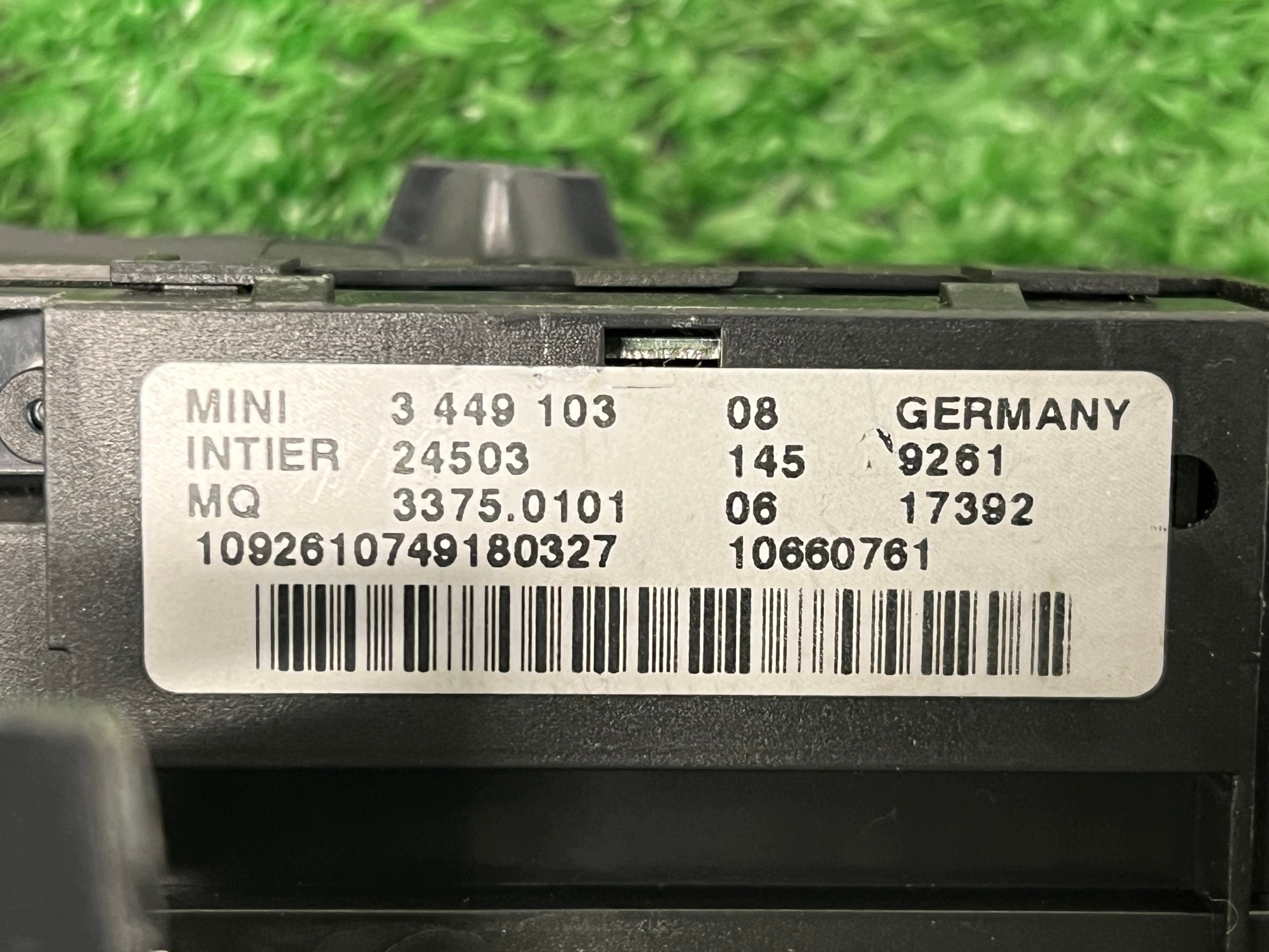 Virtalukko Mini Cooper R56, OEM 3449103 image 3