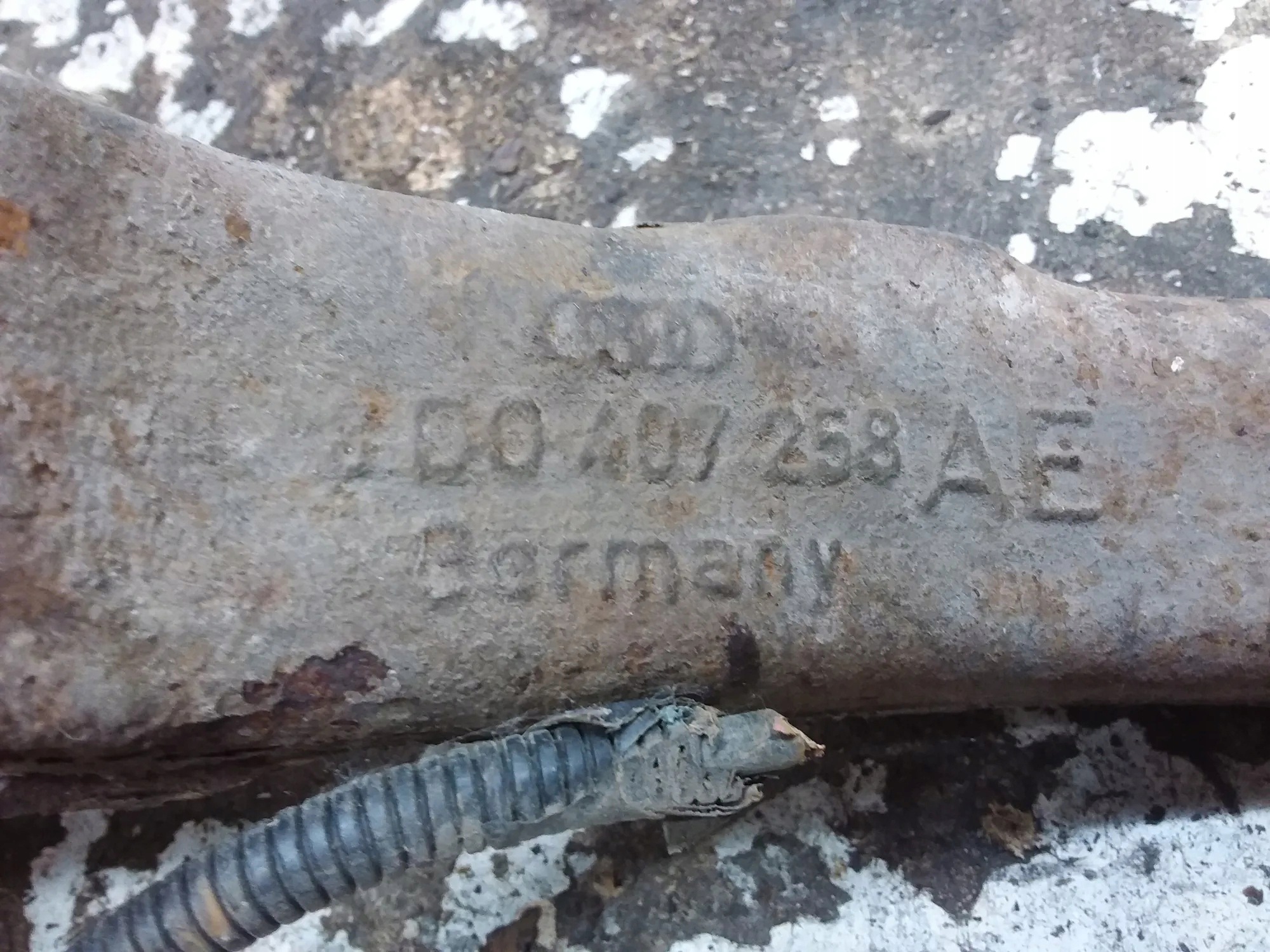 Fusione anteriore destra Audi A4 B5 8D0407258AE image 3