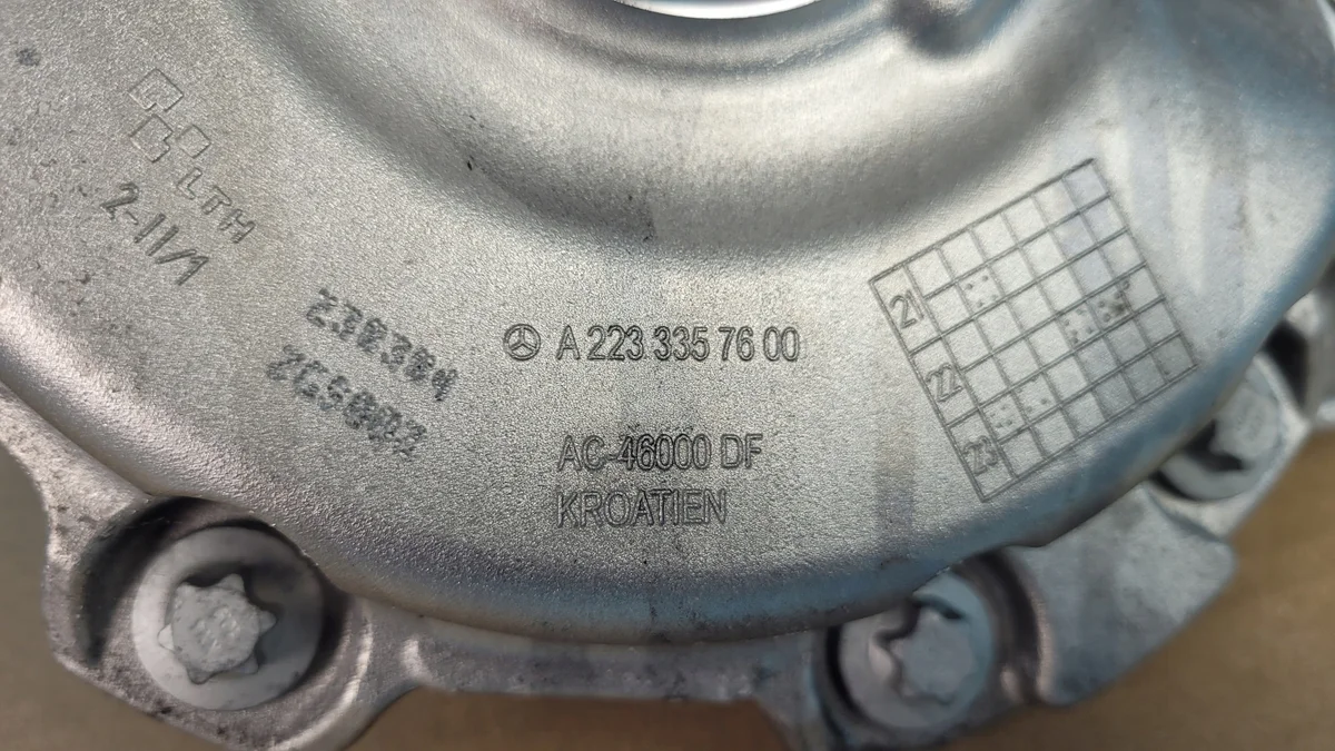 Mercedes W254 X254 GLC etudiffer.