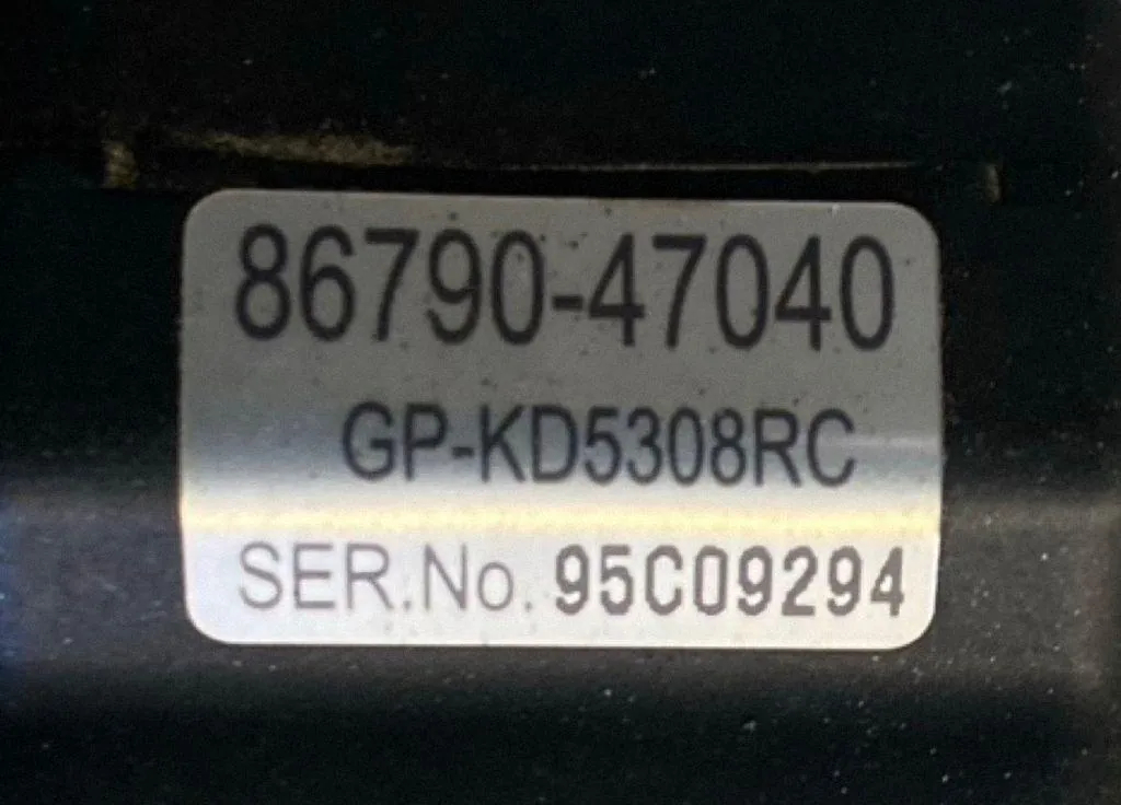 Camera achter Toyota Prius 86790-47040 image 6