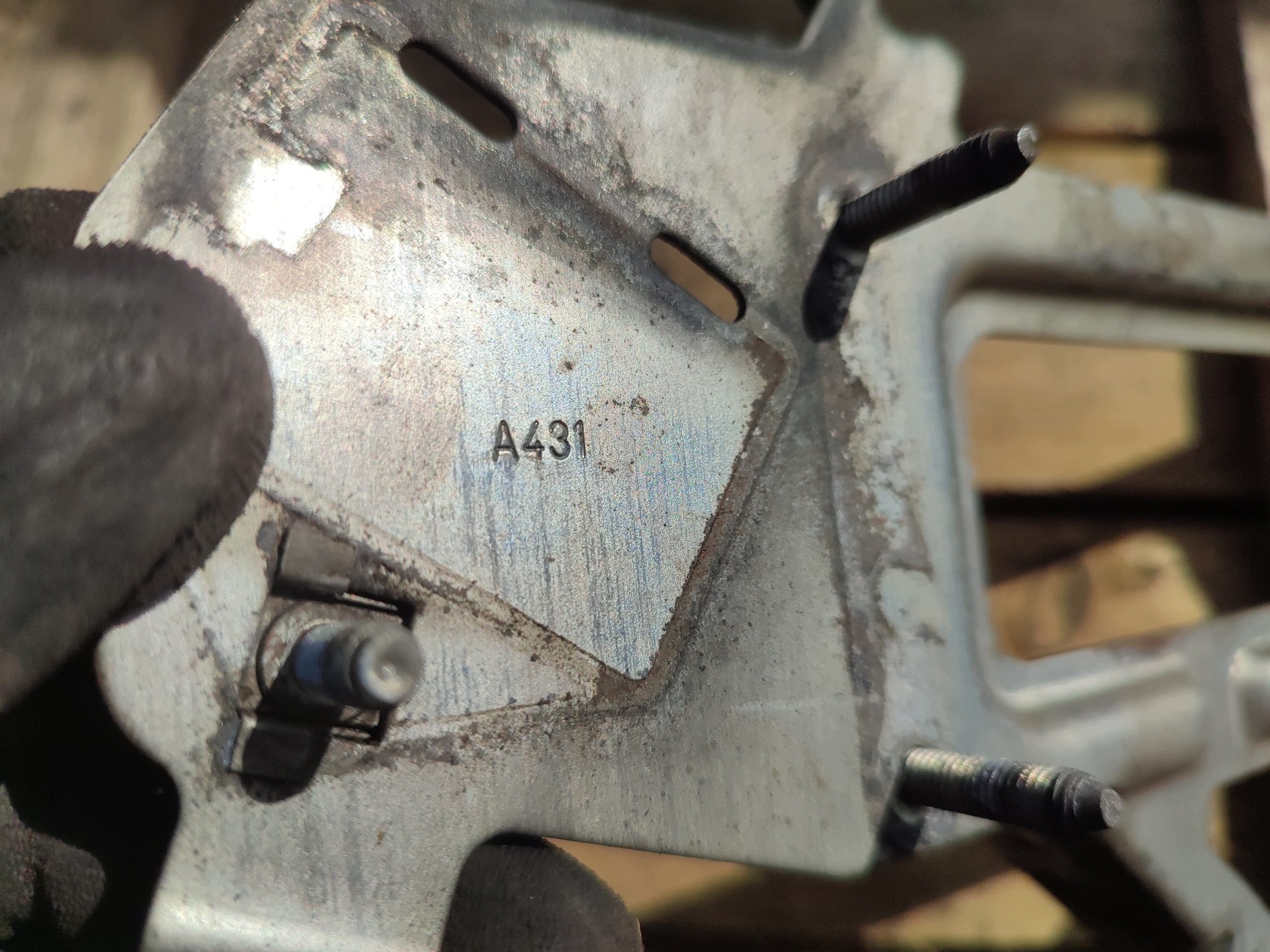 Engine Computer Mount Bracket Fiat Ducato 06- 2.3 JTD Used image 6