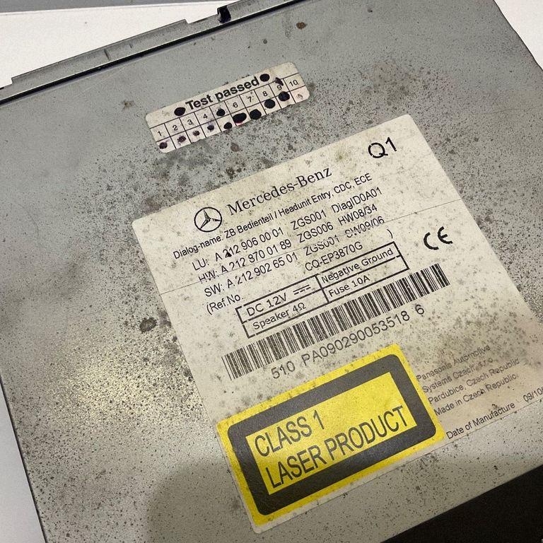 Mappe Navi CD/DVD Mercedes E W212 A2128700189 image 8
