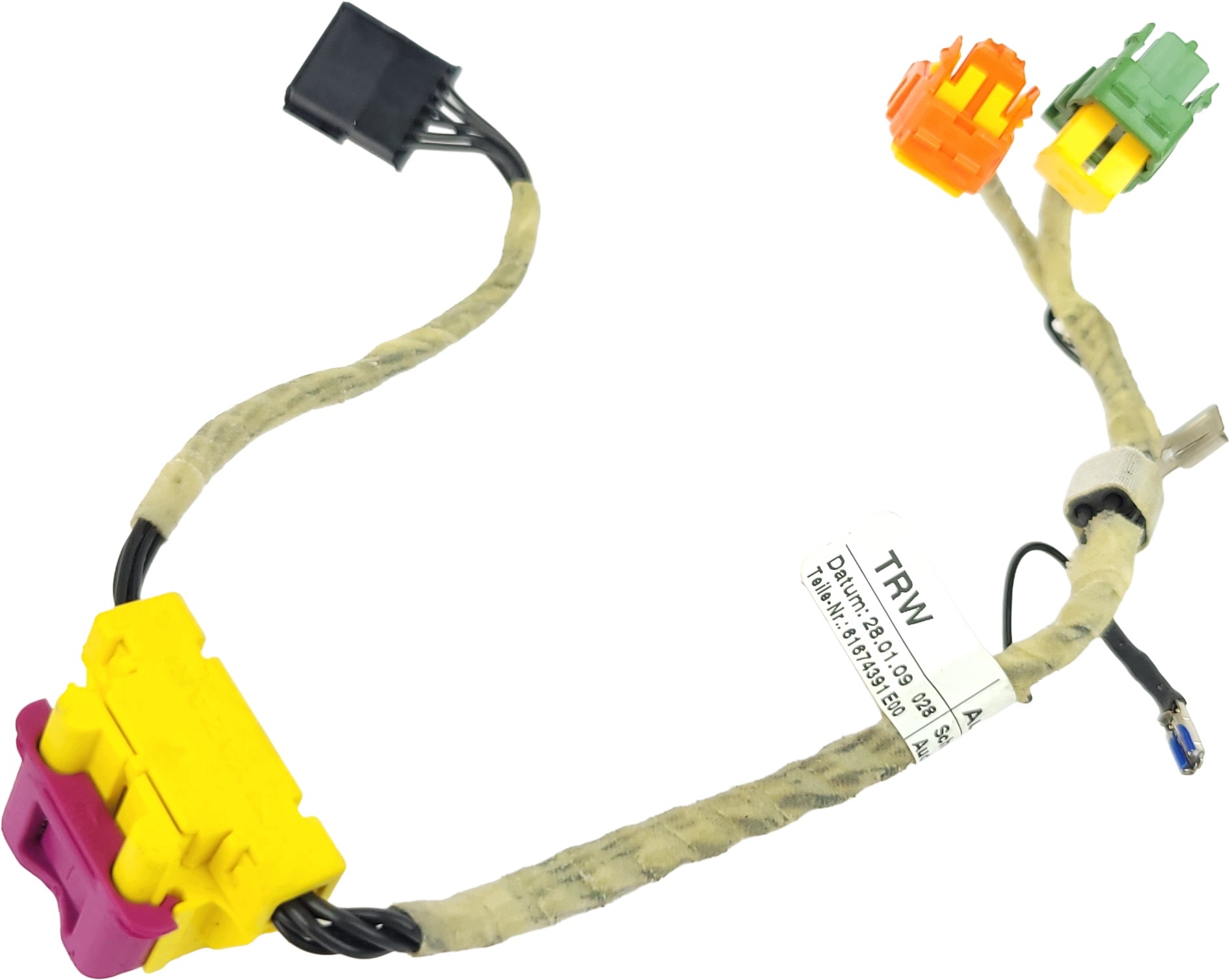 Faisceau airbag multifonction Audi A6 C6 Q7 4L A8 D3 A4 B7 image 2