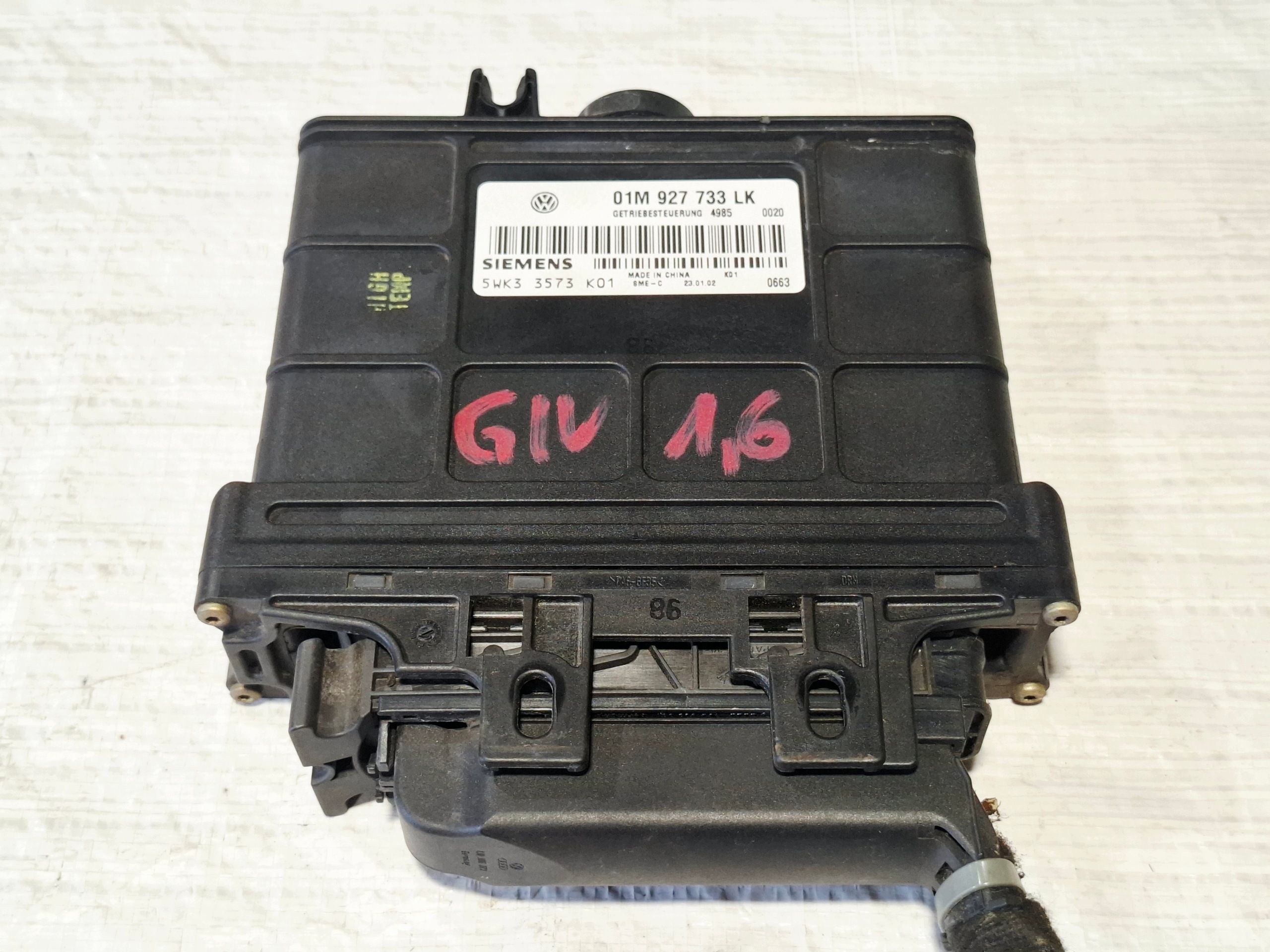 Steuergerät Automatikgetriebe VW Golf 4 Bora 01M927733LK
