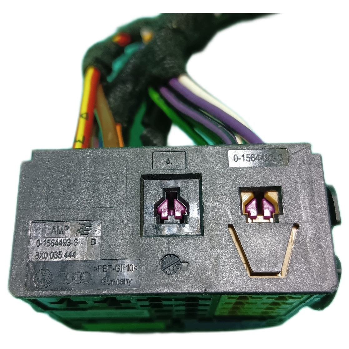 Conector de radio 8X0035444 para VW Audi A3 8V image 3