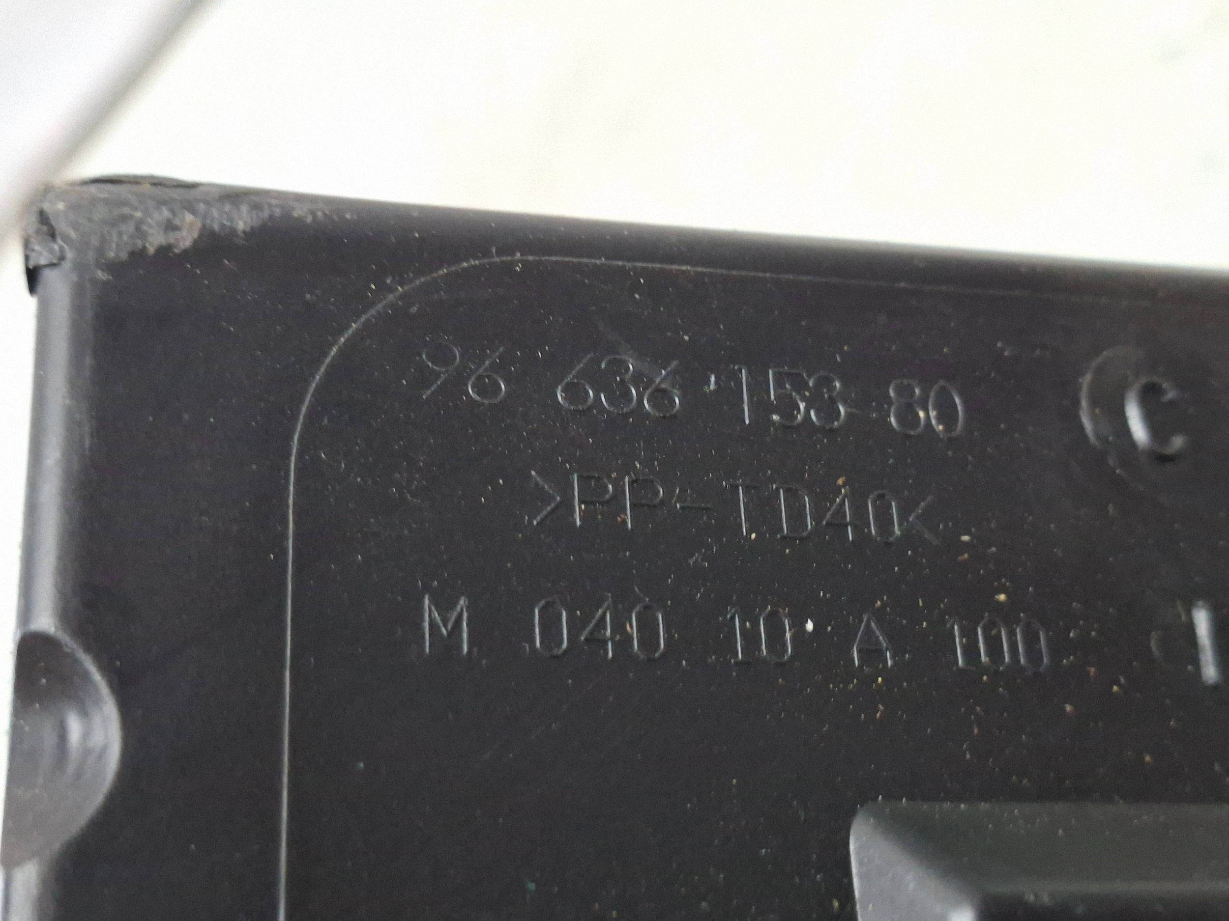 Batterihållare Peugeot 3008 I 9663615880 image 4
