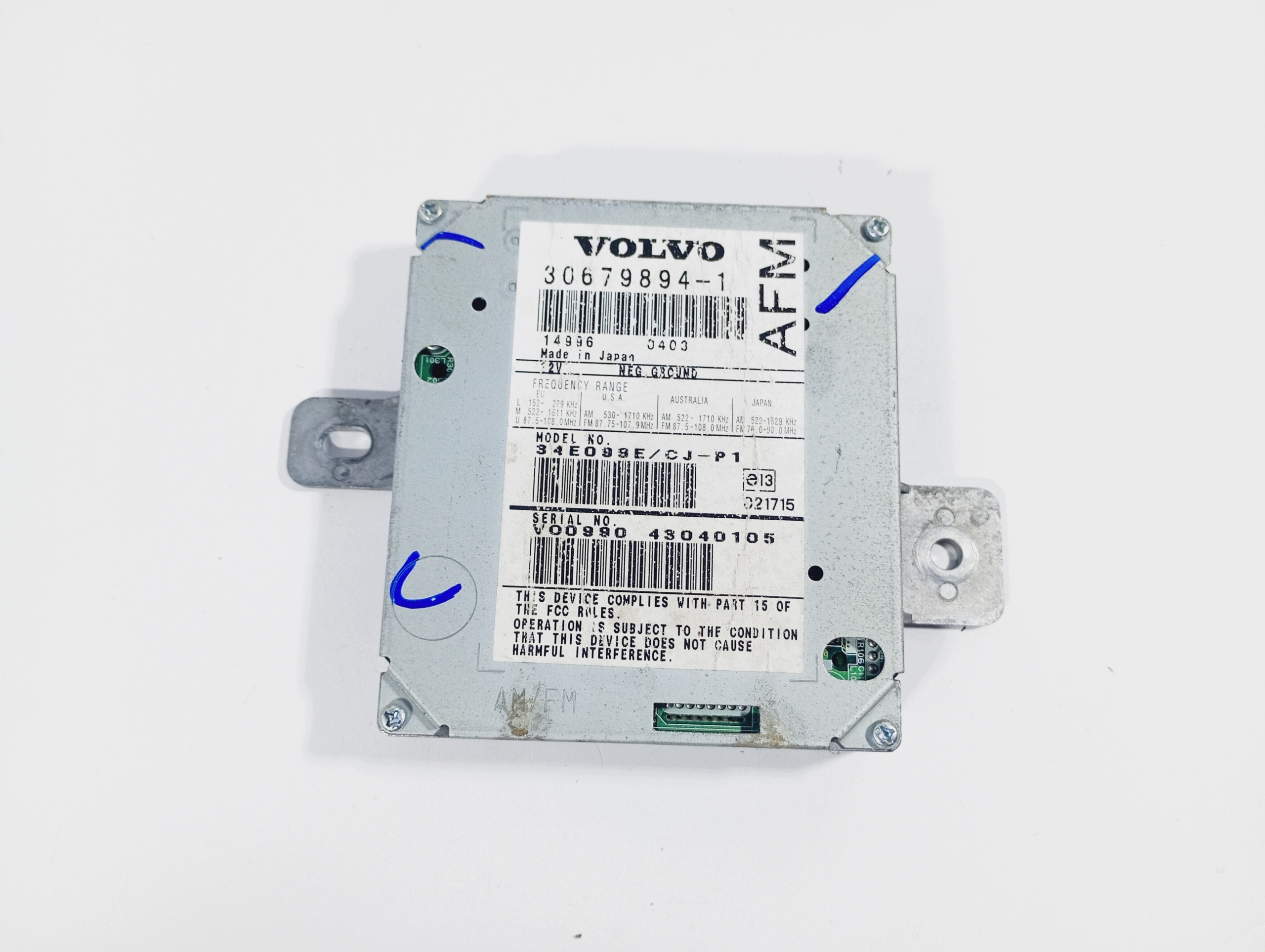 Amplificatore Antenna Volvo V50 306798941 image 2