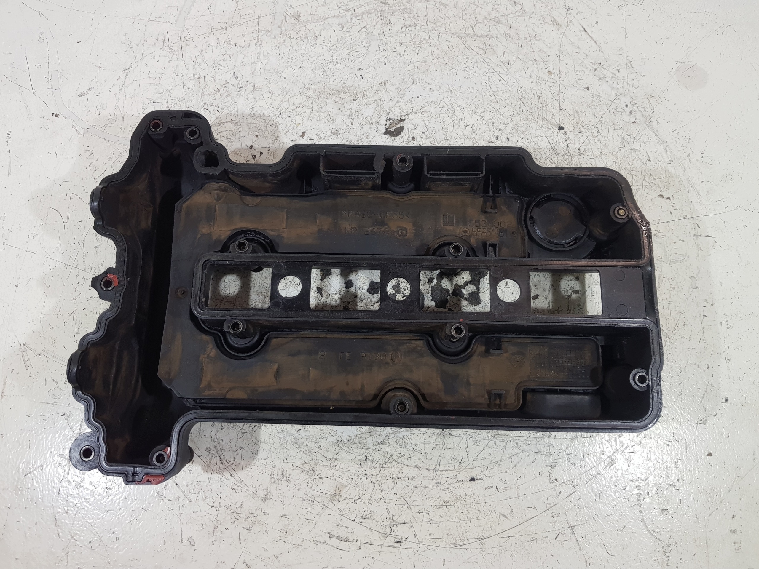 Ventildeckel OPEL Corsa Agila 1.2 1.4 Z14XEP 55351461 image 6