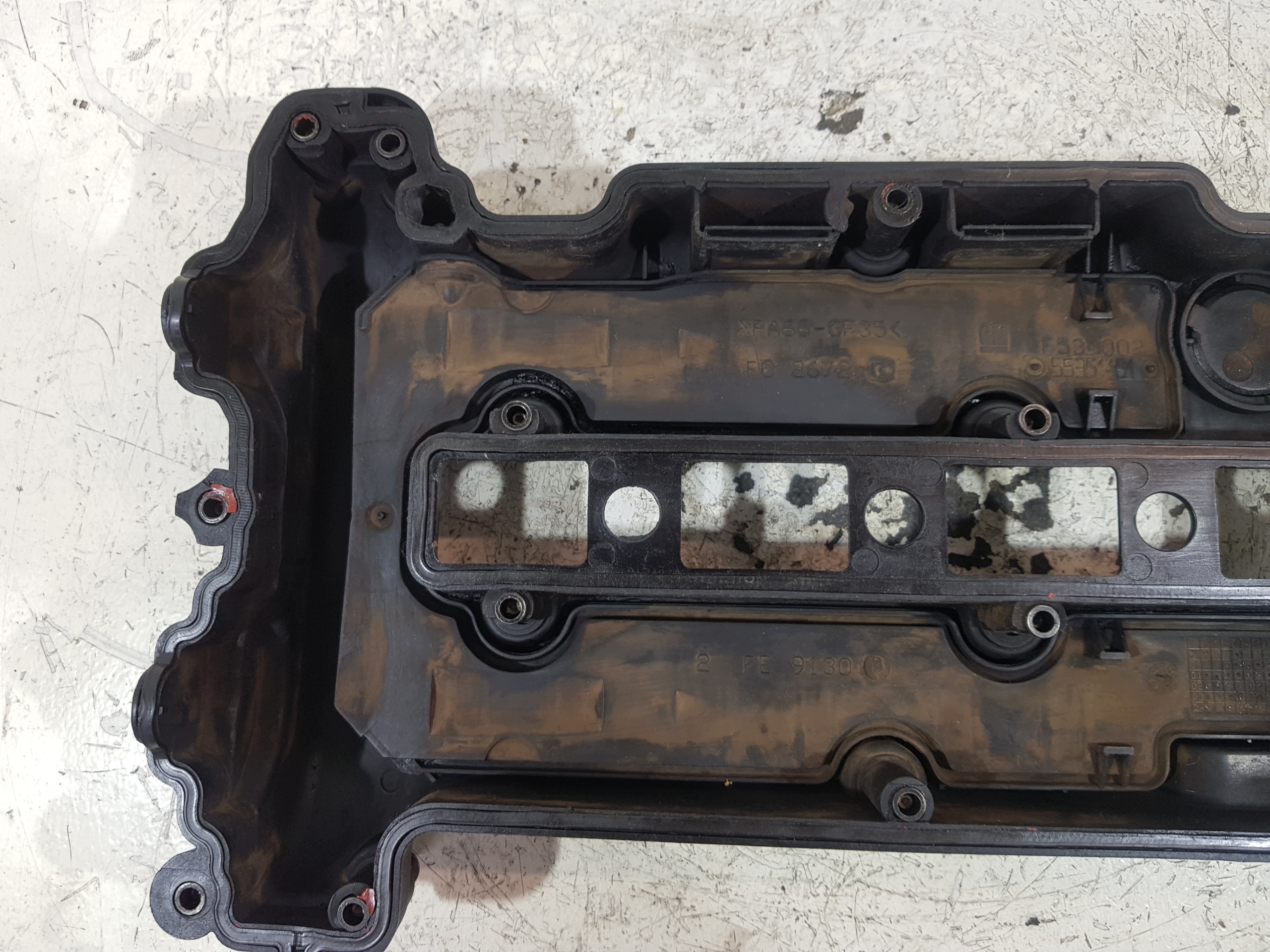 Ventildeckel OPEL Corsa Agila 1.2 1.4 Z14XEP 55351461 image 7
