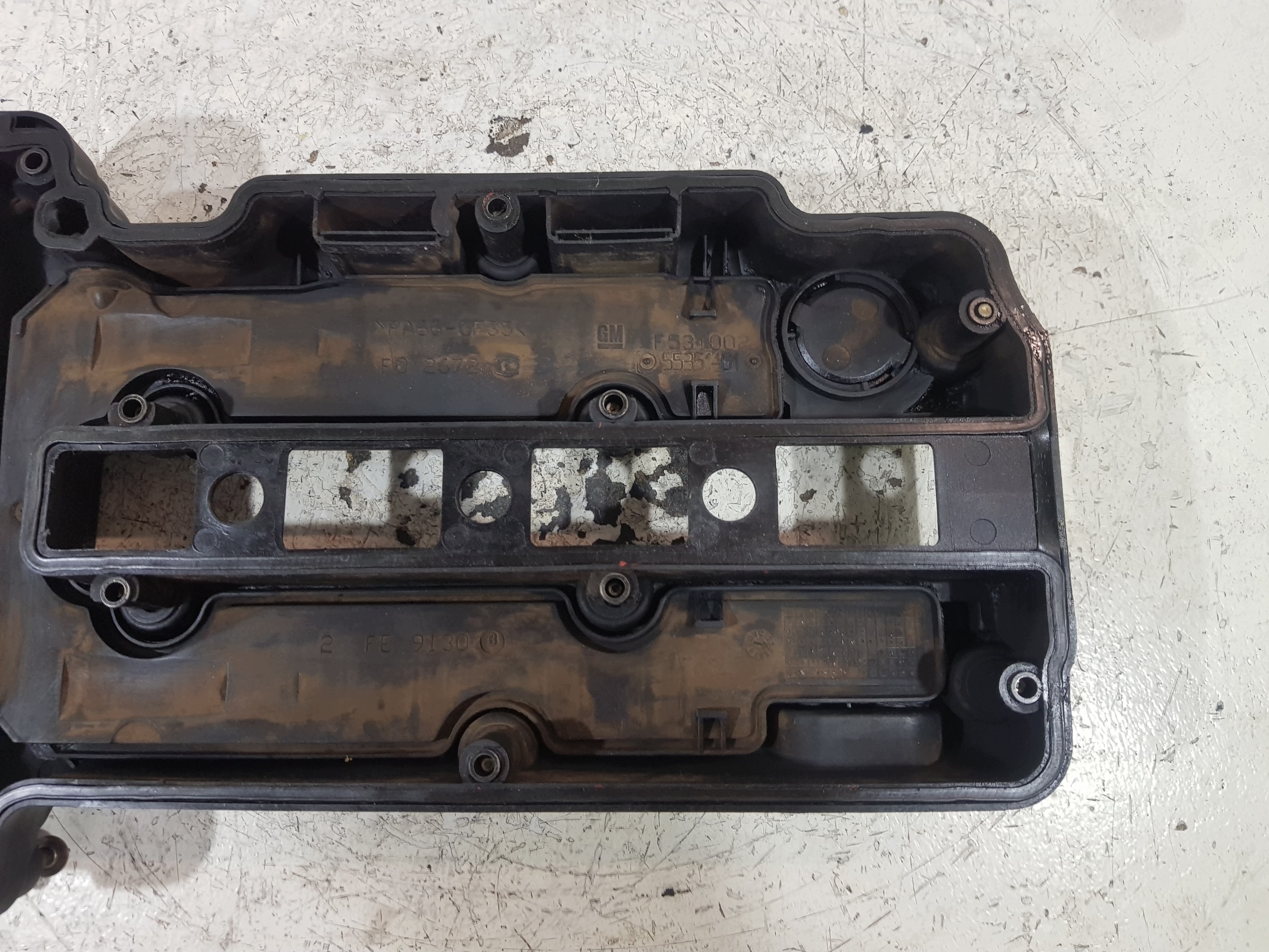 Ventildeckel OPEL Corsa Agila 1.2 1.4 Z14XEP 55351461 image 8