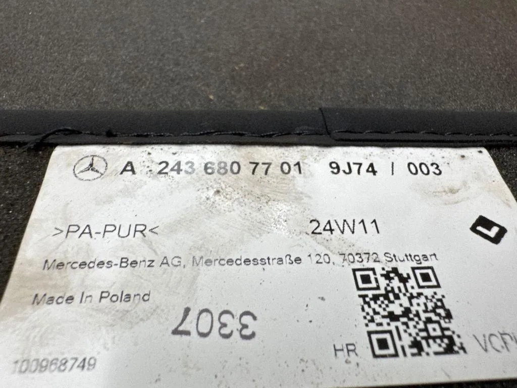 Tapis MERCEDES B-CLASS W247 A2436807701 image 9