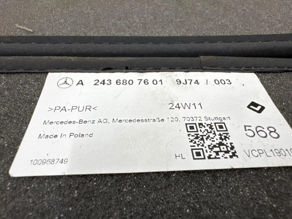 Tapis MERCEDES B-CLASS W247 A2436807701 image 10