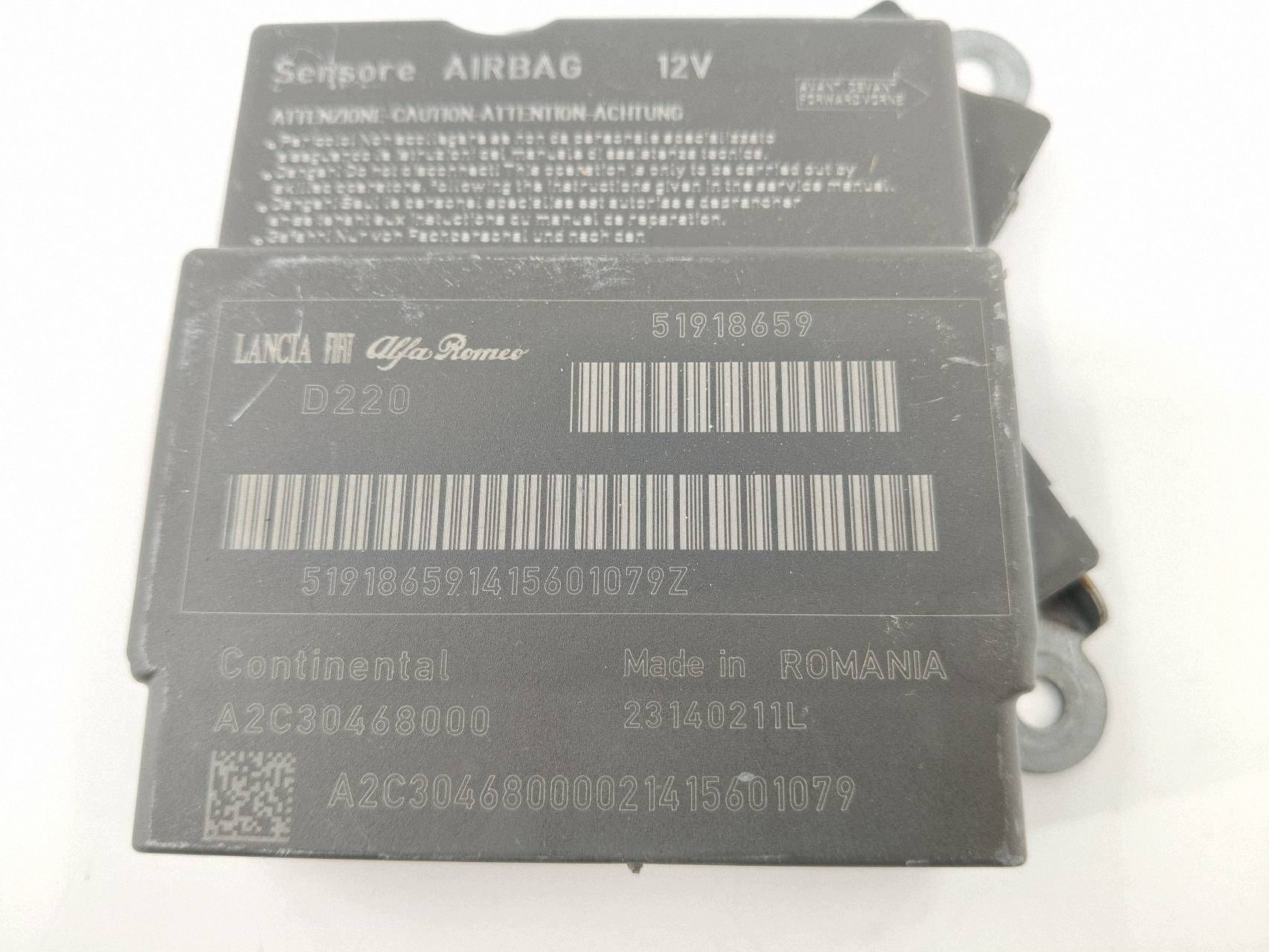 Airbag-modul Fiat 500 OEM 51918659 image 5
