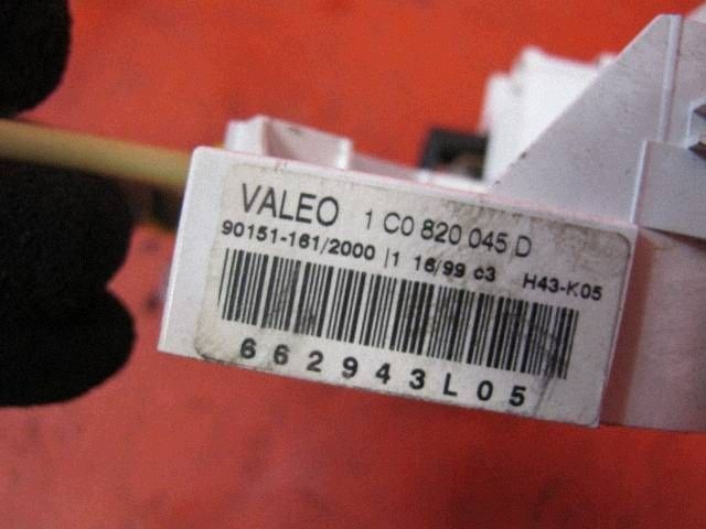 Panneau de commande de ventilation VW New Beetle 1C0820045D image 5