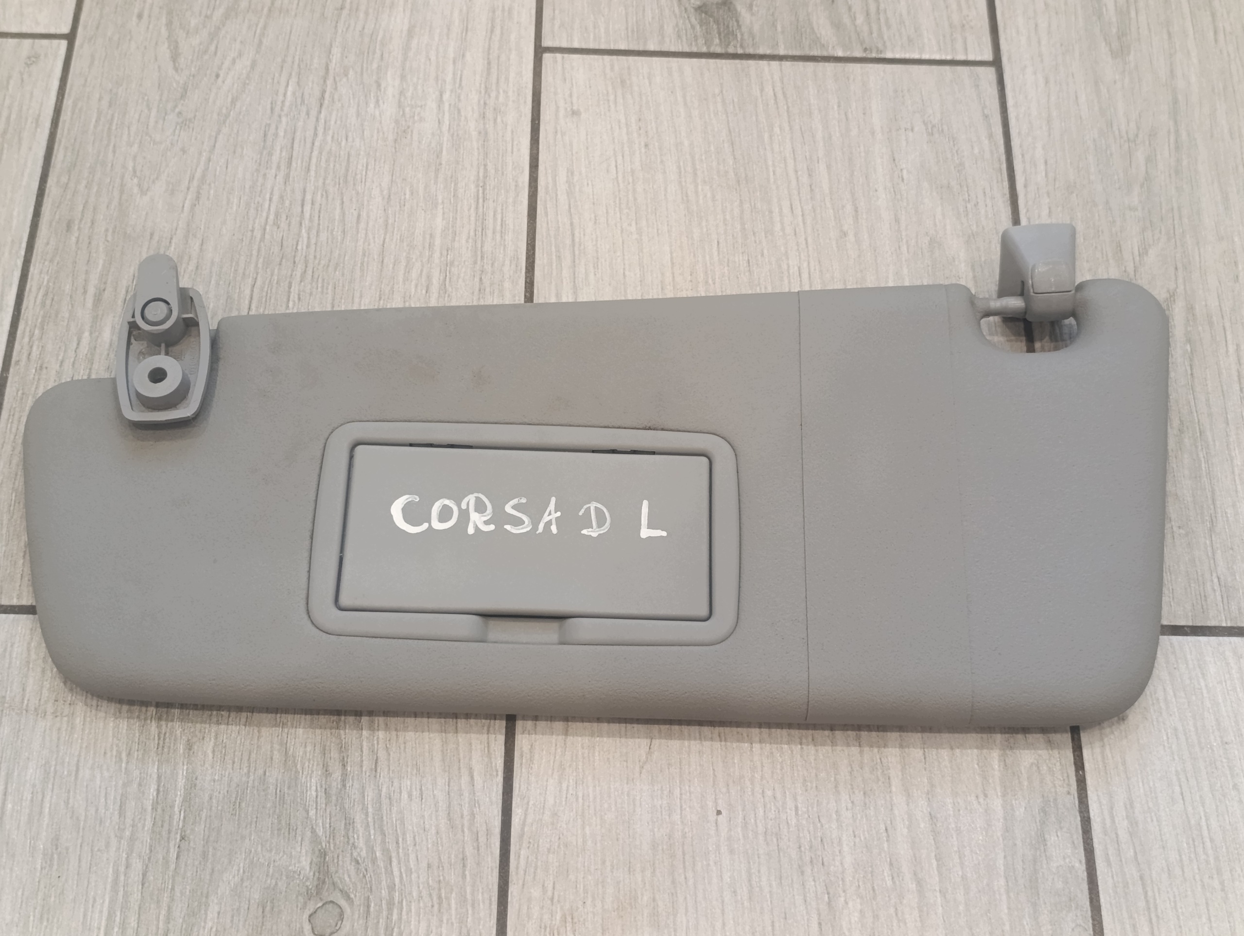 Pare-soleil gauche Opel Corsa D 010440018 image 2