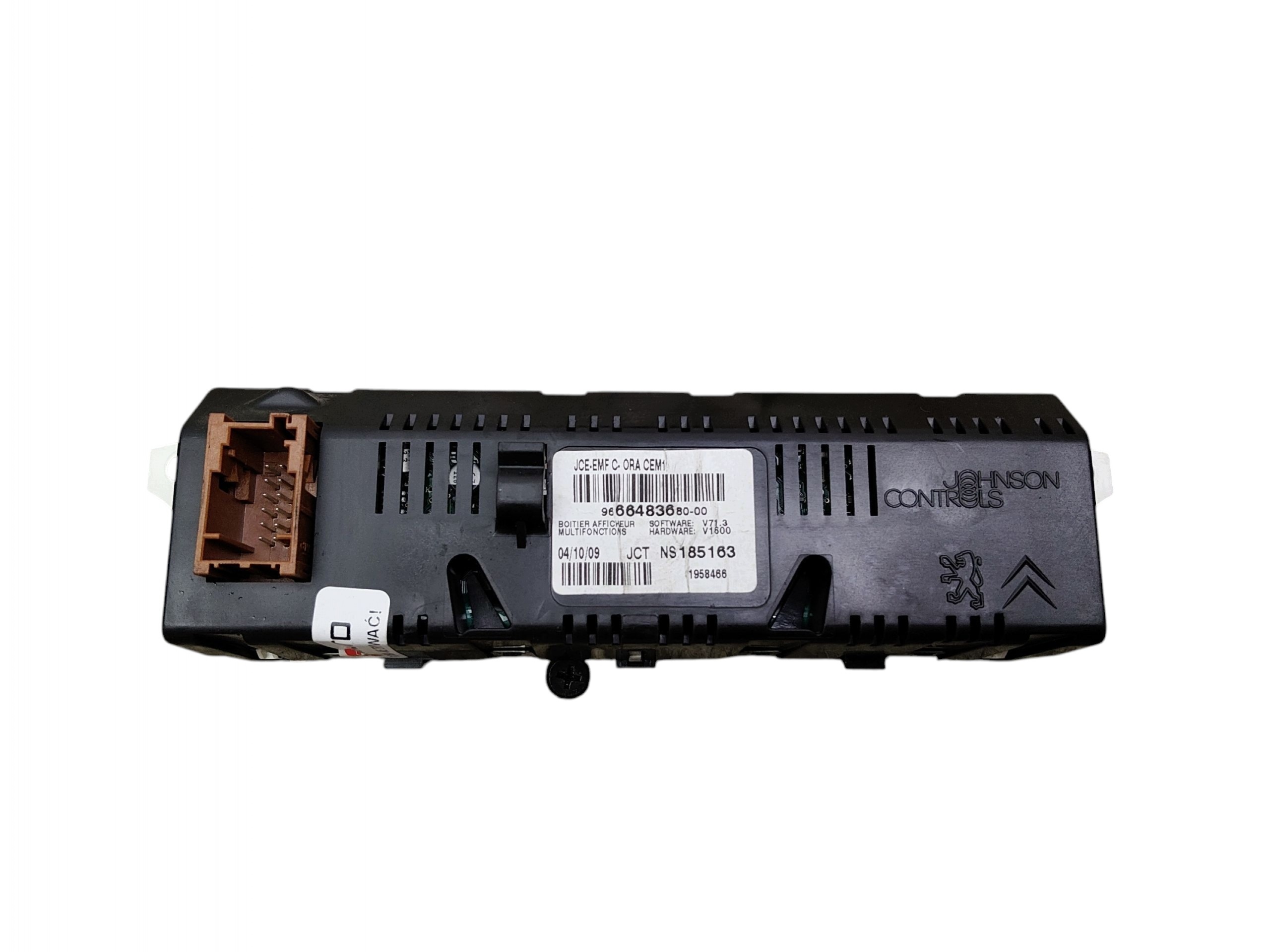 Radio Display Peugeot 308 I T7 OEM 9666483680 image 3