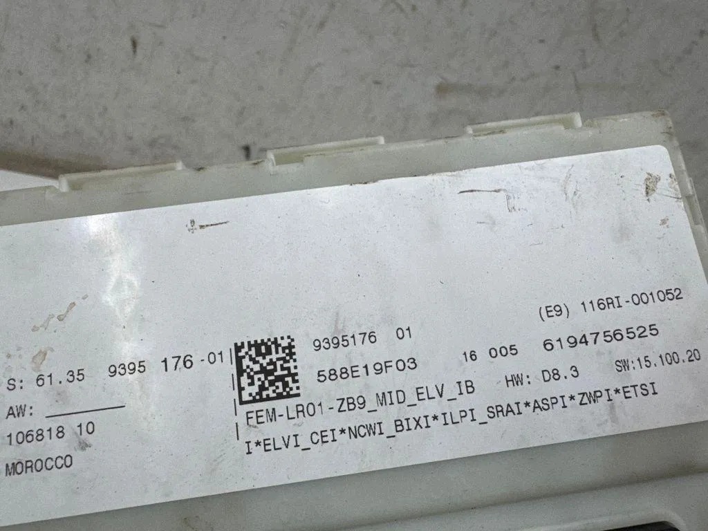 BMW 1 (F21) Comfort Module 6194756525 Used image 3