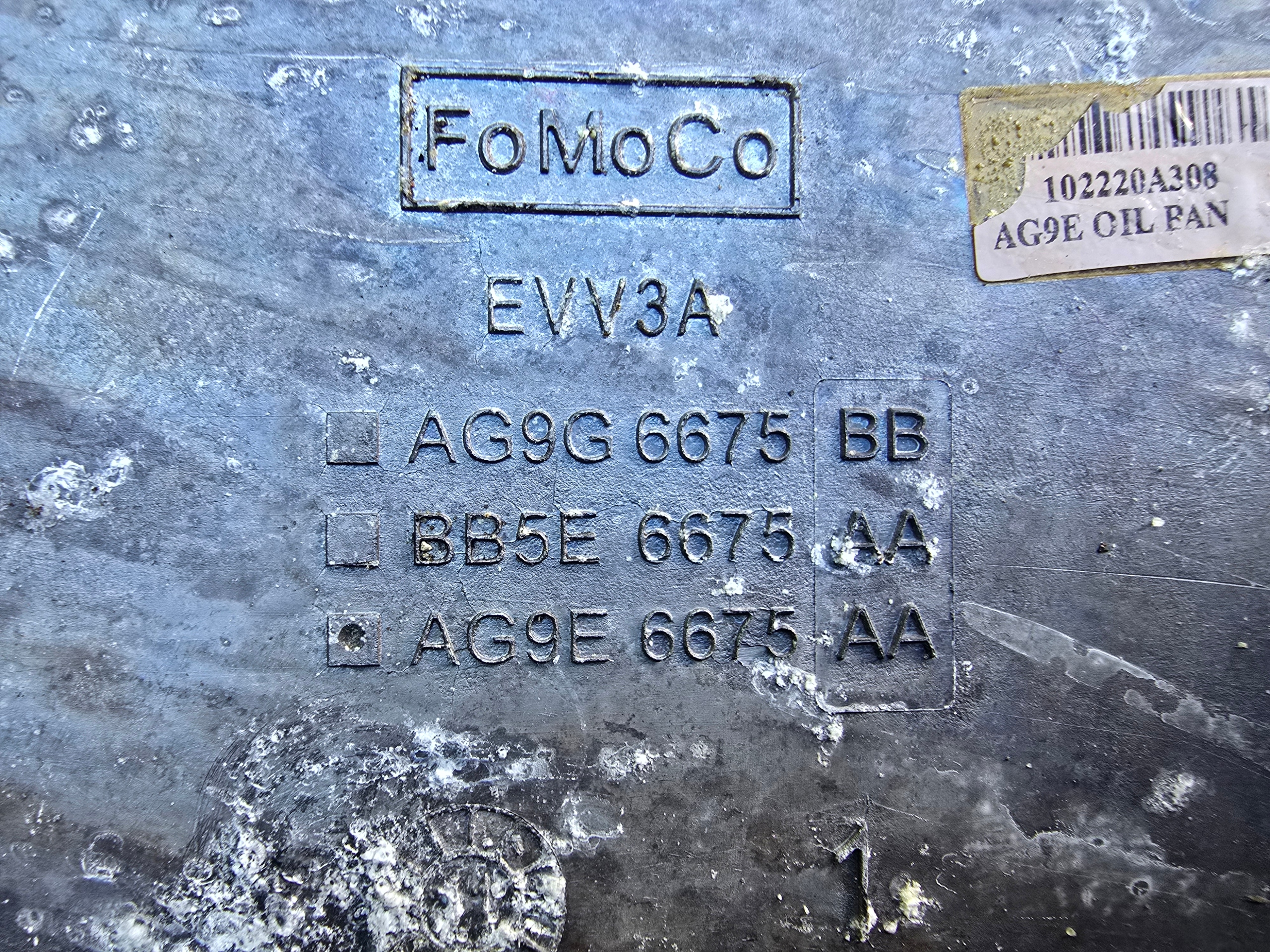 Ölwanne Volvo Ford 2.0T EcoBoost AG9G-6675-BB image 7