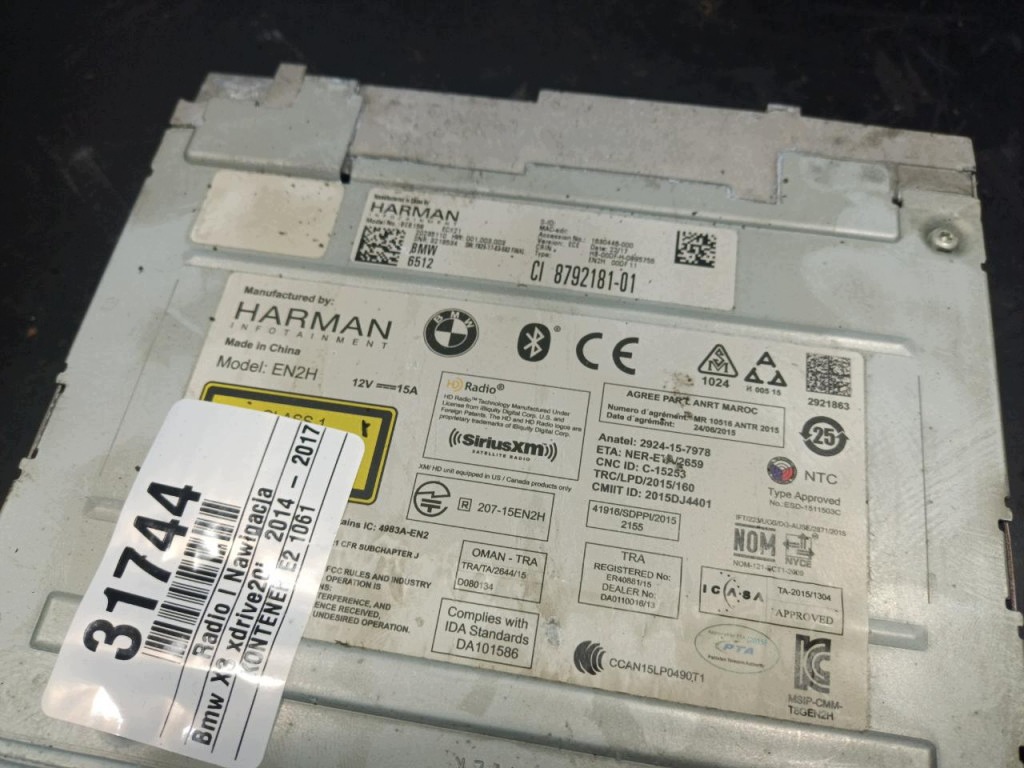 BMW X3 F25 Navigaation lukulaite W-31744-