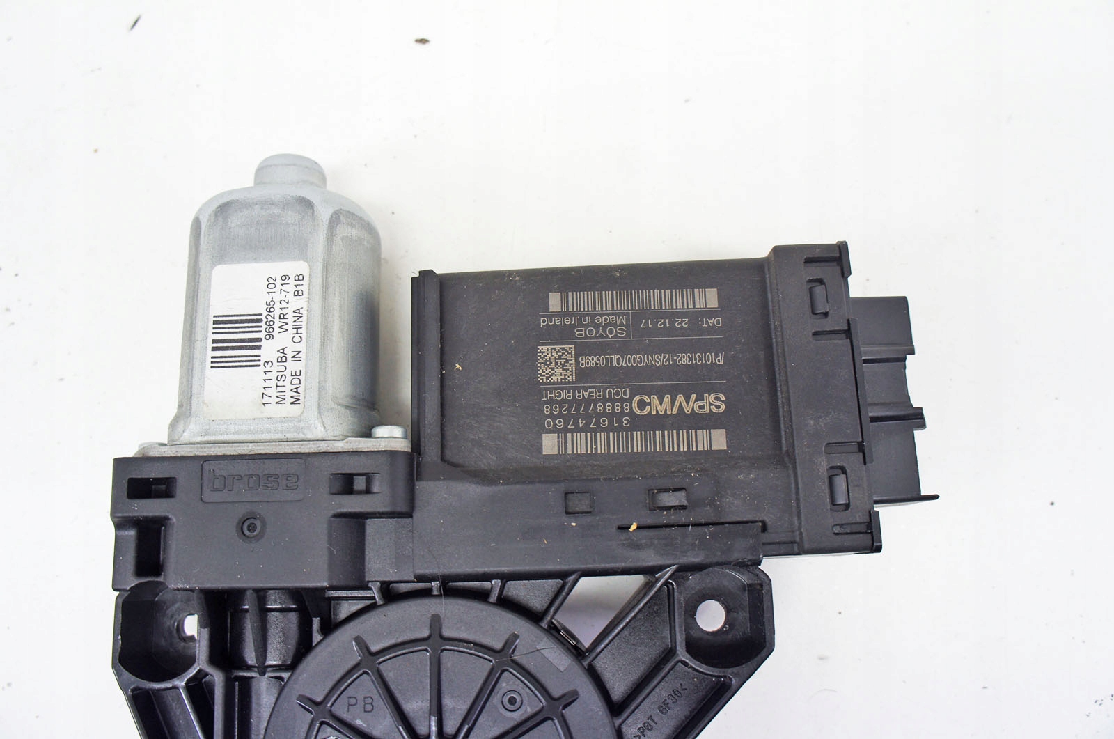 Motor Elevador de Vidro Volvo V90 II T5 Traseiro Direito image 3