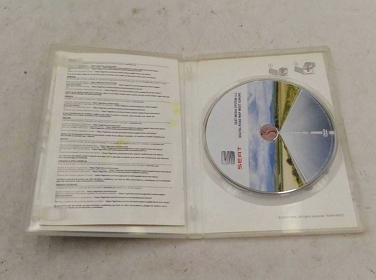 Skoda Superb B6 (3T) 2010 7N5919859 Kartat navigaatio CD/DVD