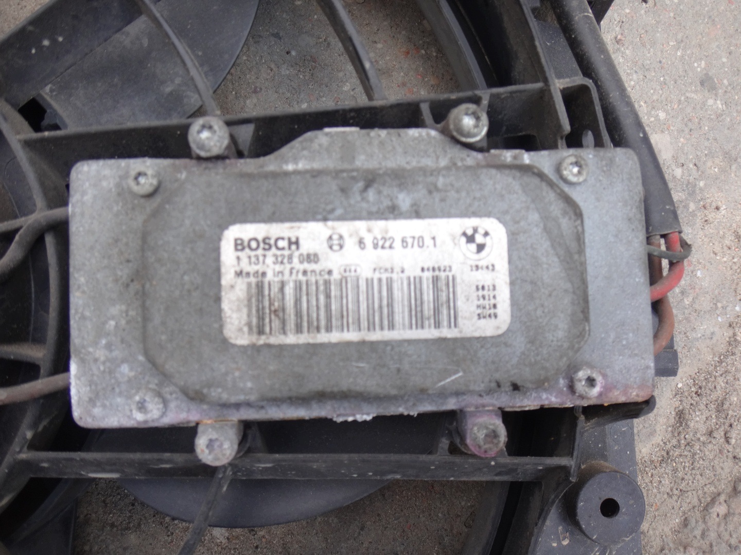 Ventilateur BMW E46 7525508 image 3