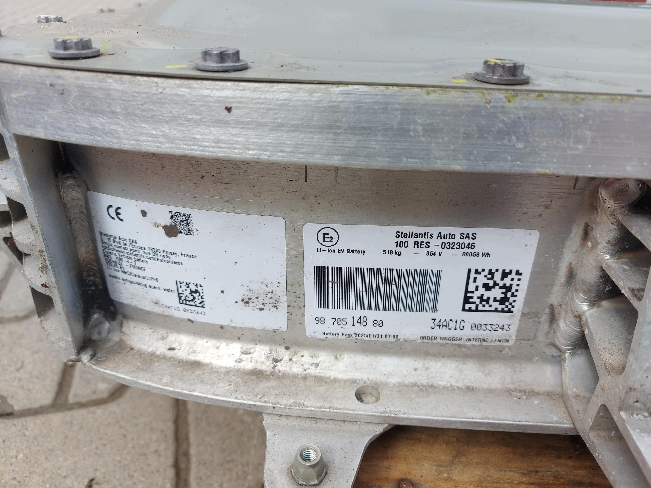 Peugeot 5008 III E5008 Traktionsbatterie 9870514880 image 6