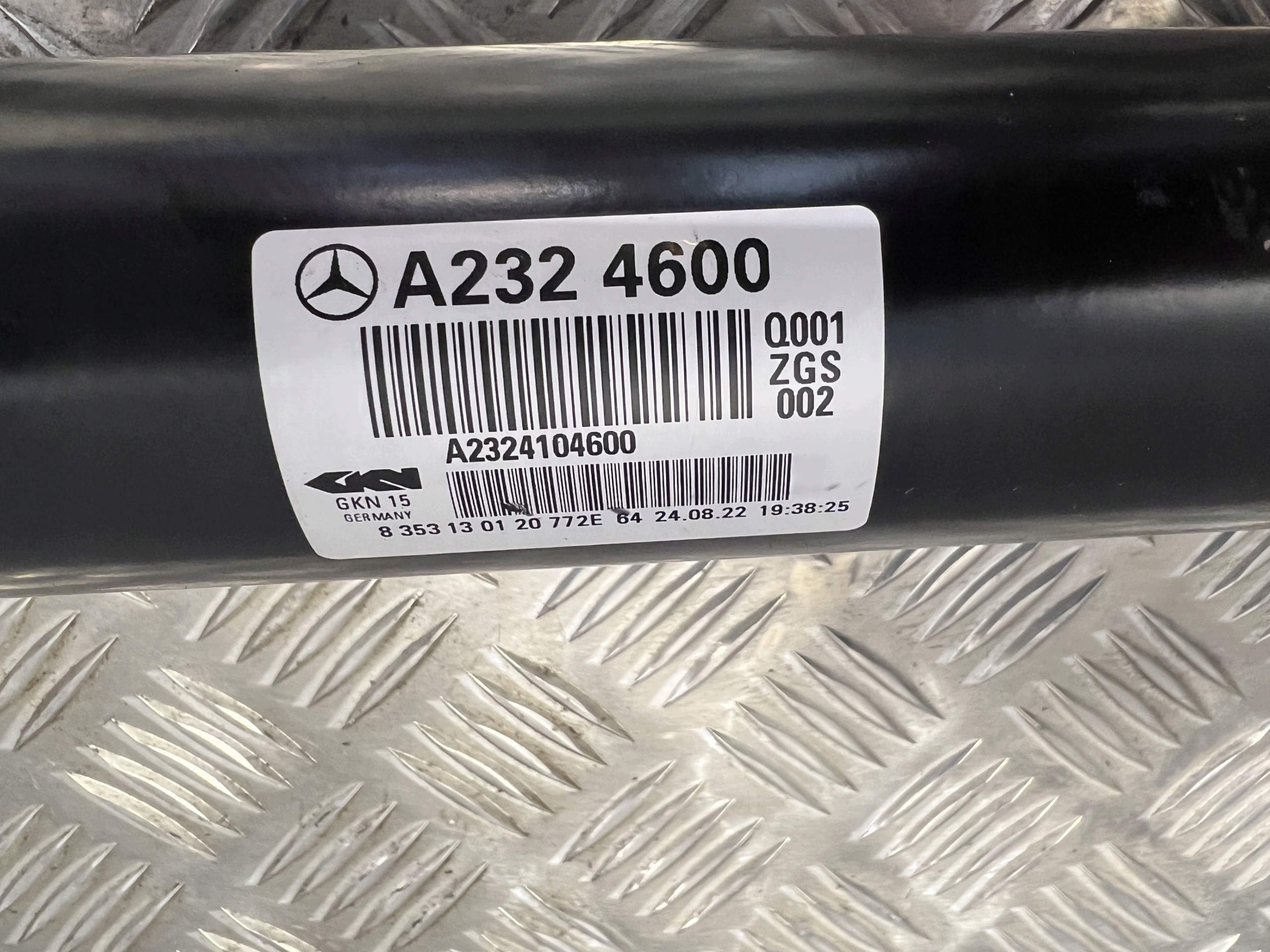 Kardanwelle Mercedes SL R232 6.3 AMG SL55 A2324104600 image 5