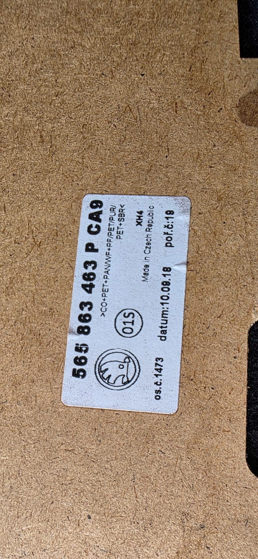 Kodiaq Kofferraummatte 565863463P gebraucht image 3